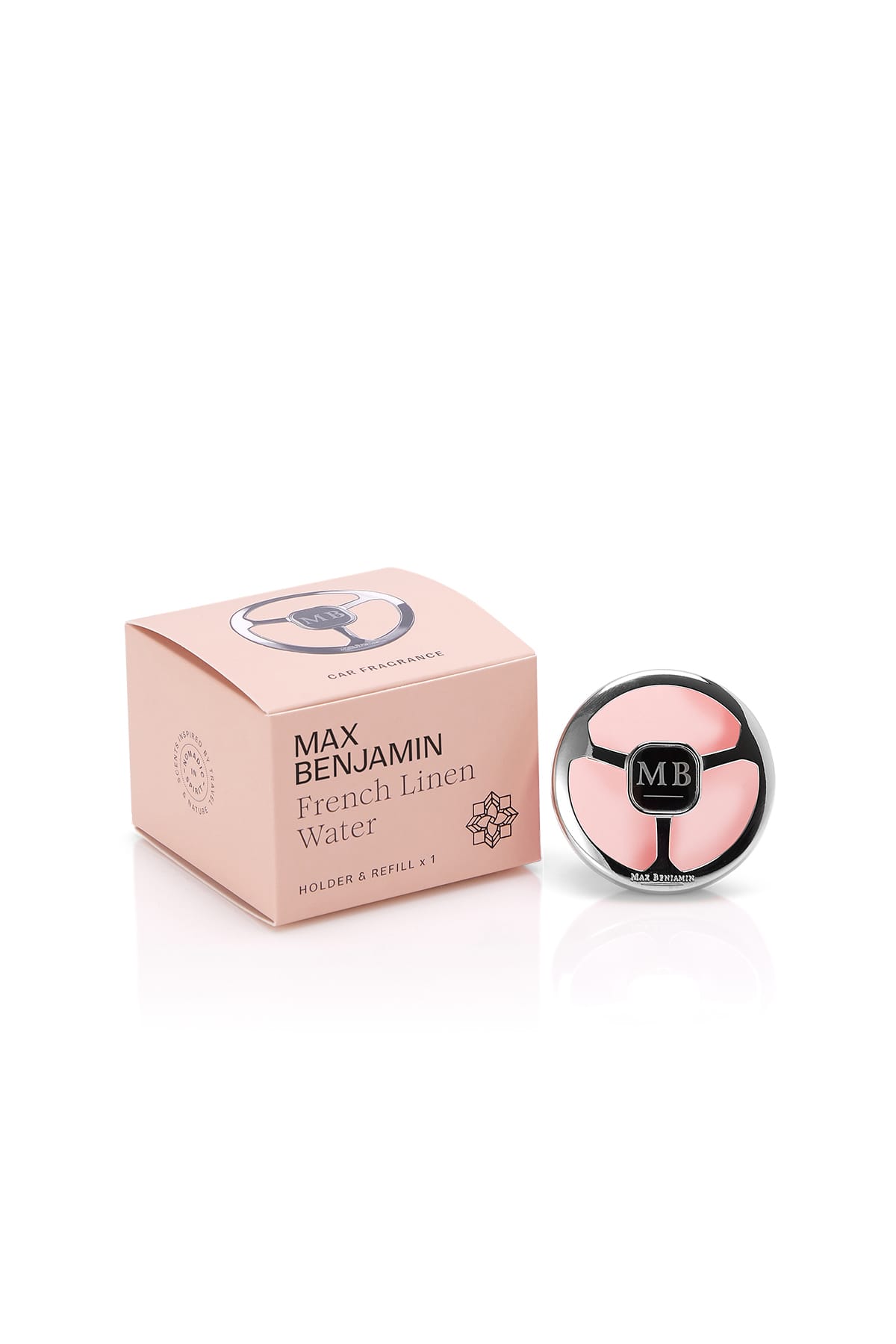 Autoduft Car Fragrance French Linen Water Duftkarten Max Benjamin