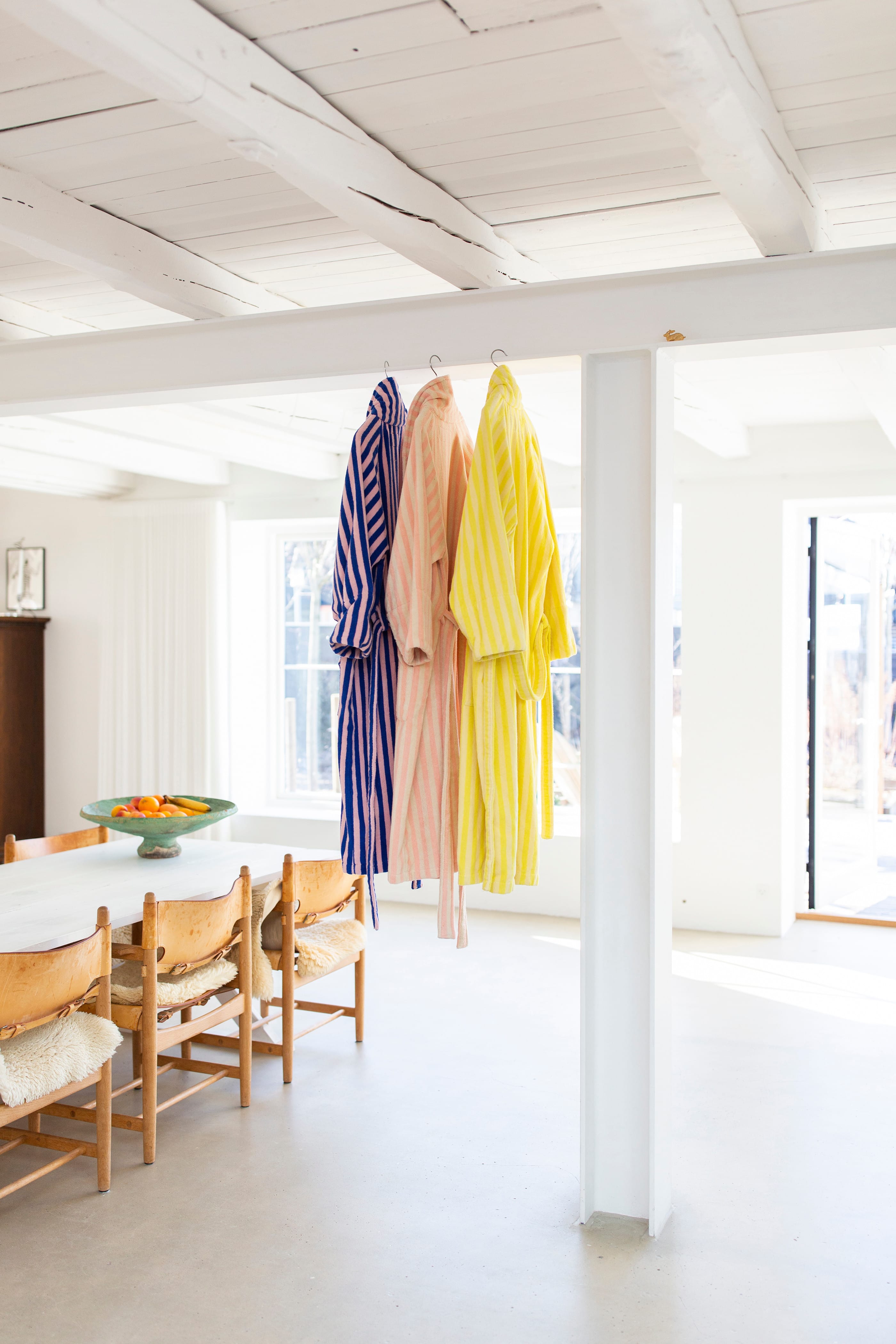 Bademantel NARAM Pristine & Neon yellow Bademantel Bongusta