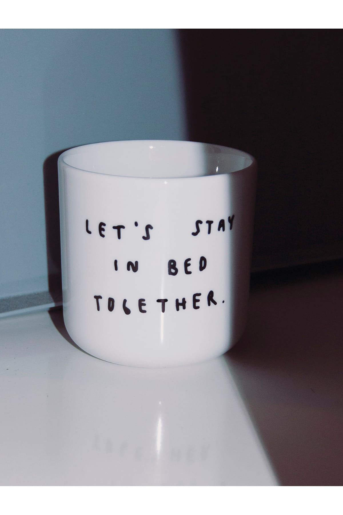 Becher Let's stay in bed together Becher YAHYA STUDIO
