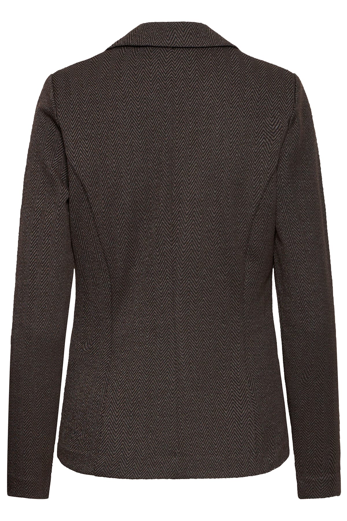 Blazer IHKATE JACQUARD BL4 BLACK BROWN HERRINGBONE Blazer ICHI