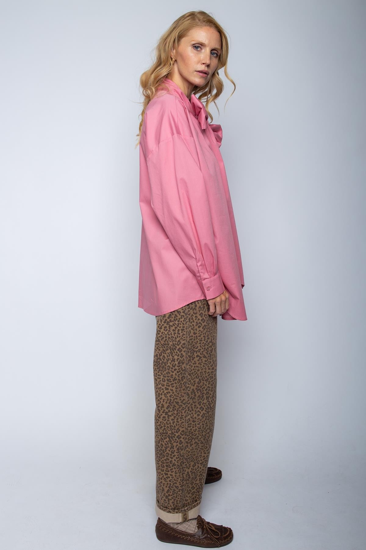 Bluse mit Schluppe blush Bluse Emily van den Bergh