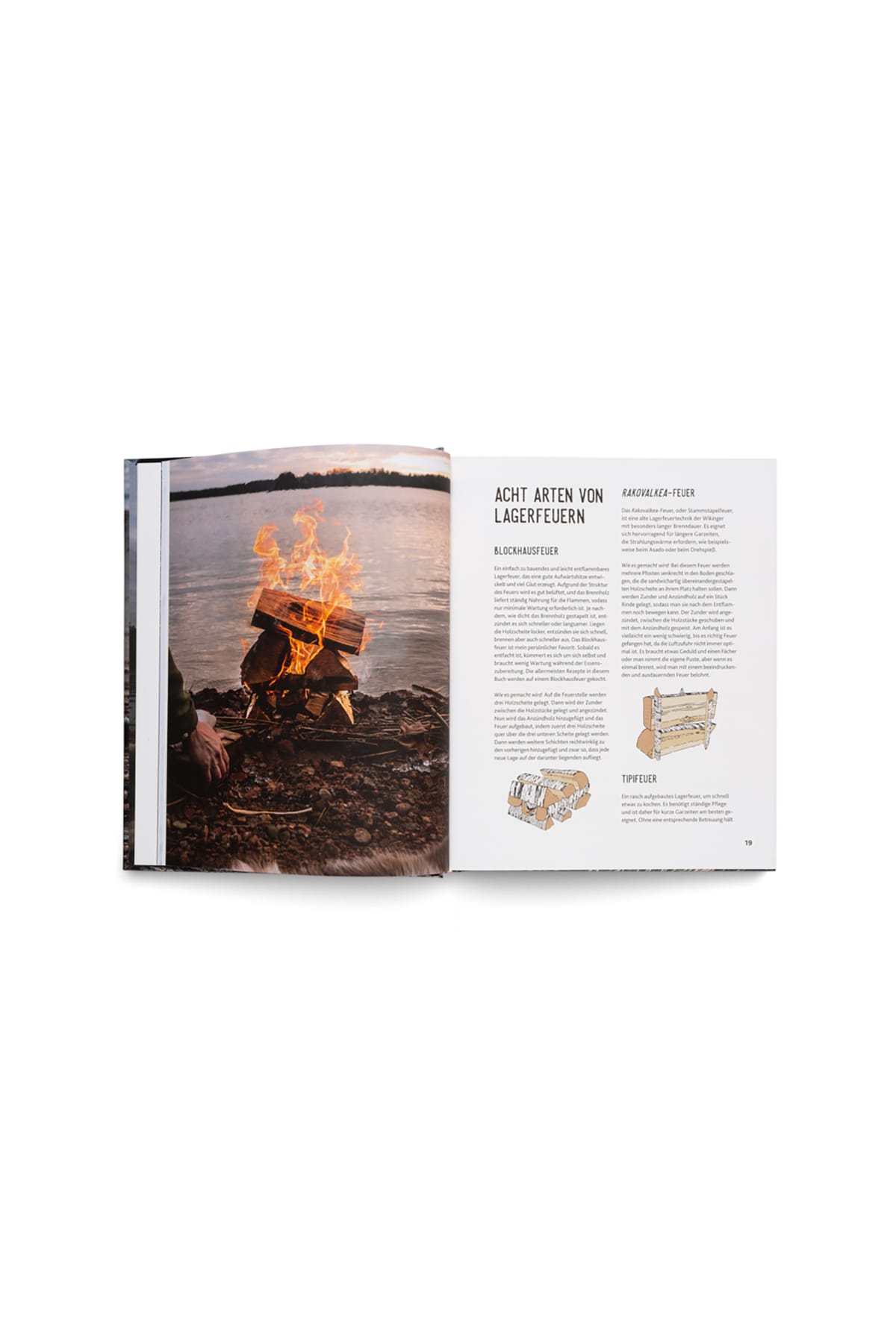 Buch Kochen mit Feuer Buch Gestalten