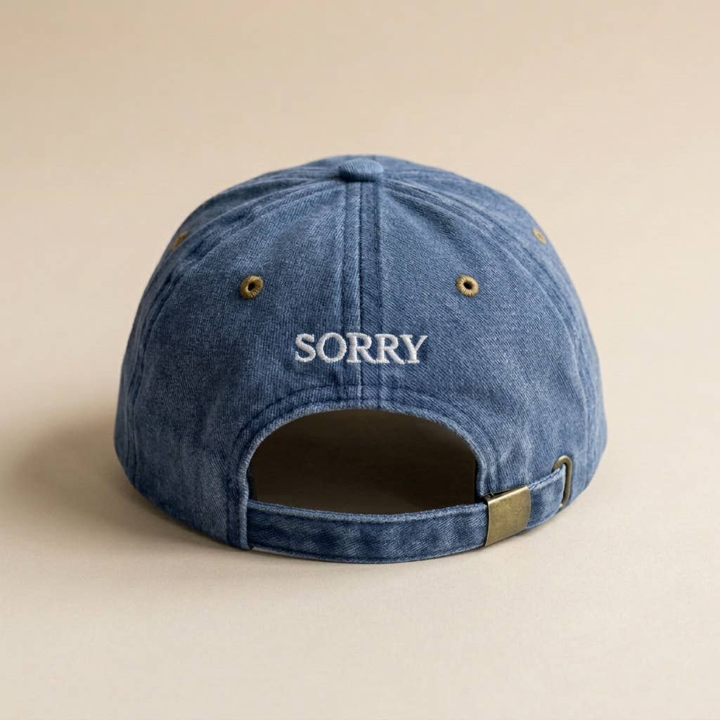 Cappie I don't work here blau Baseballcap Grasshopper