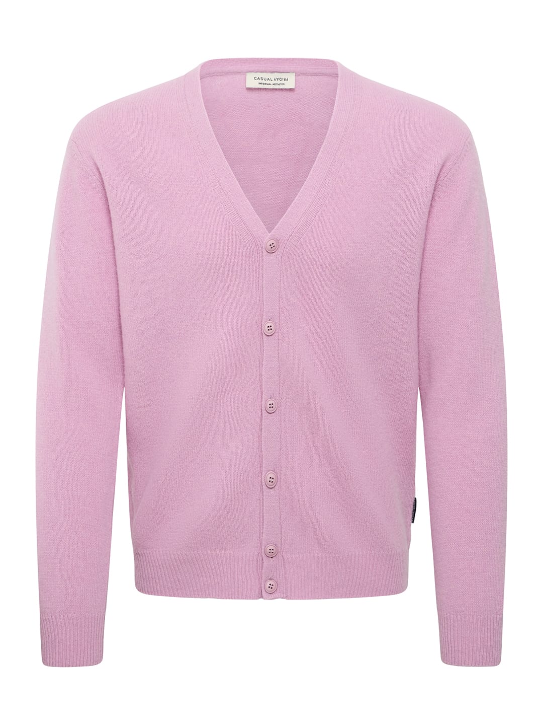 Cardigan CFKARL LAMBSWOOL LR-67188 LAVENDER MIST Cardigan Casual Friday