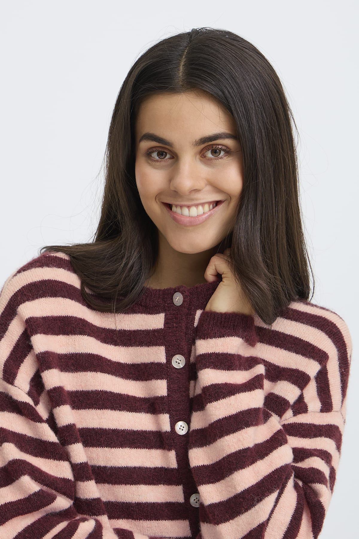 Cardigan FRIDAA CAR 1 PORT-ROYAL STRIPE Cardigan Fransa