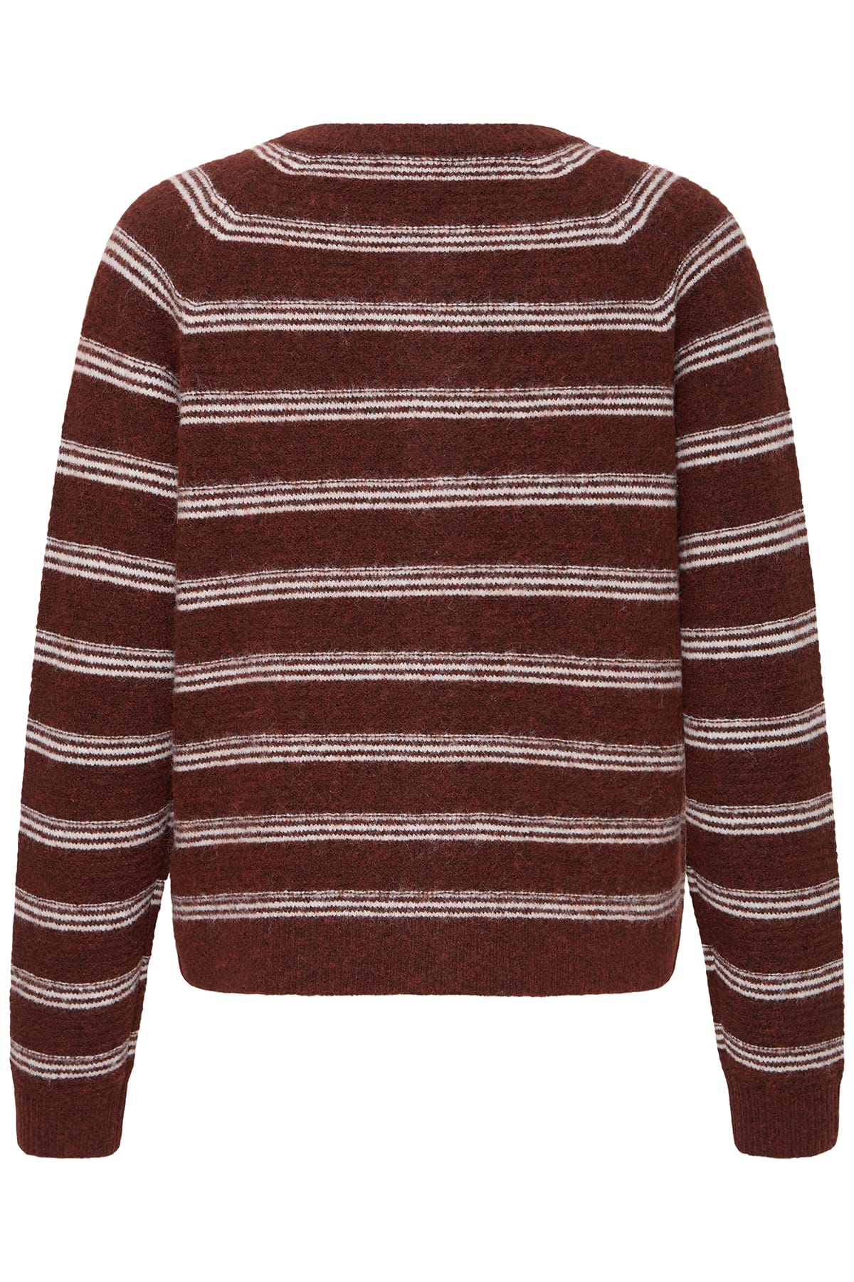 Cardigan FRKENDRA CAR 2 RUM RAISIN STRIPE Cardigan Fransa