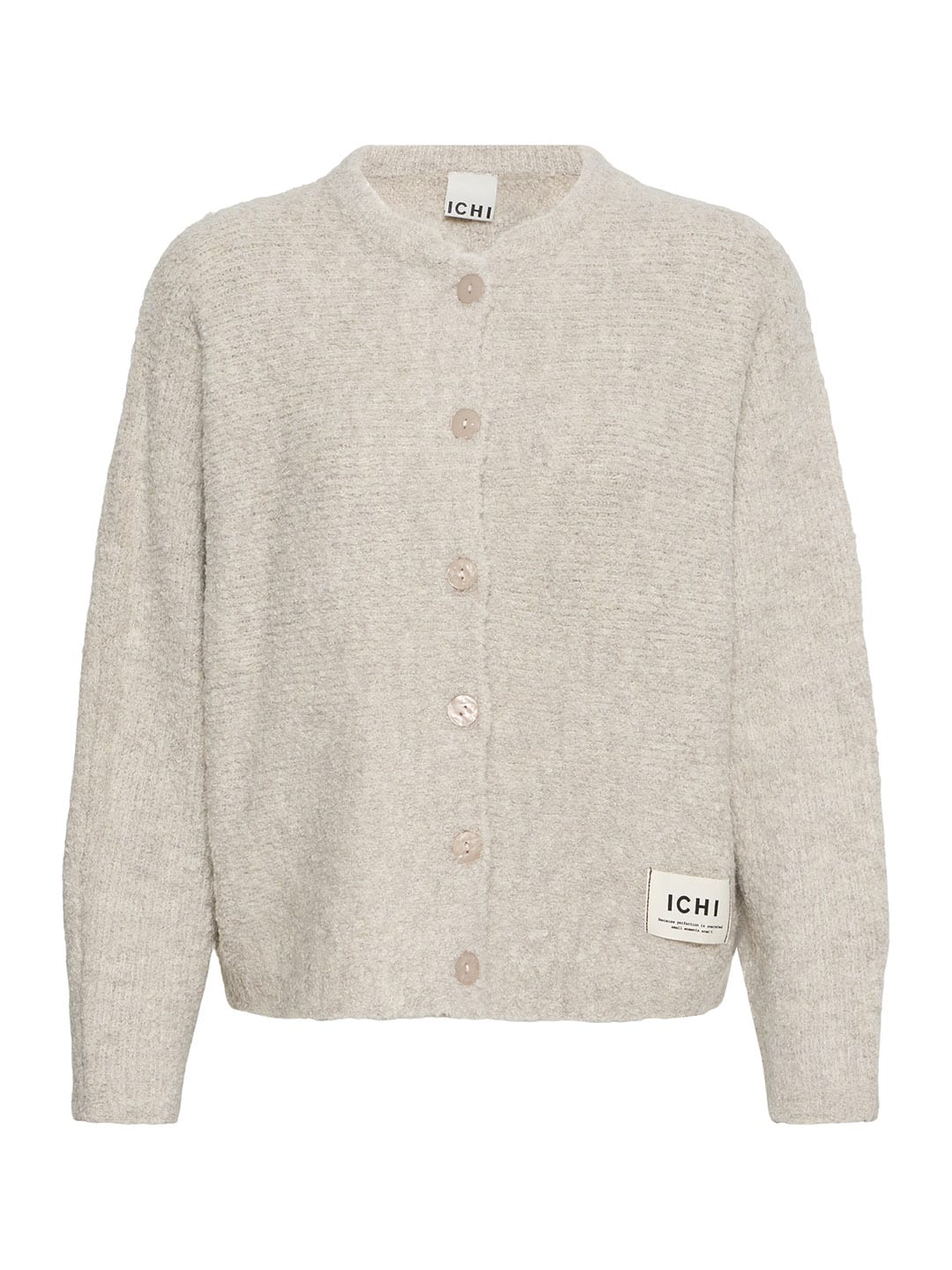 Cardigan IHSARISA CA2 Almond Milk Cardigan ICHI