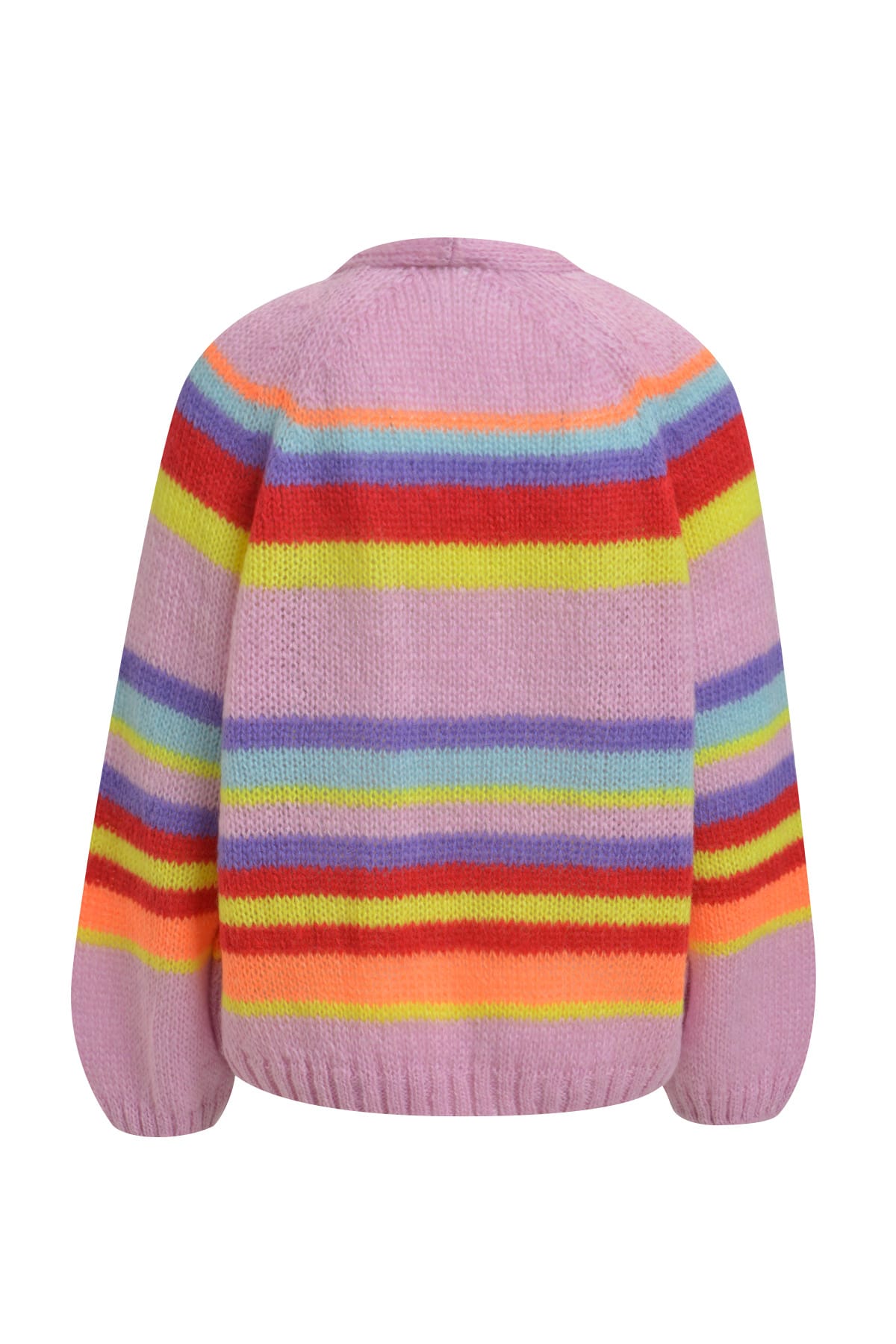 Cardigan oversized raglan 1/1 sleeve colorful print Cardigan Milano