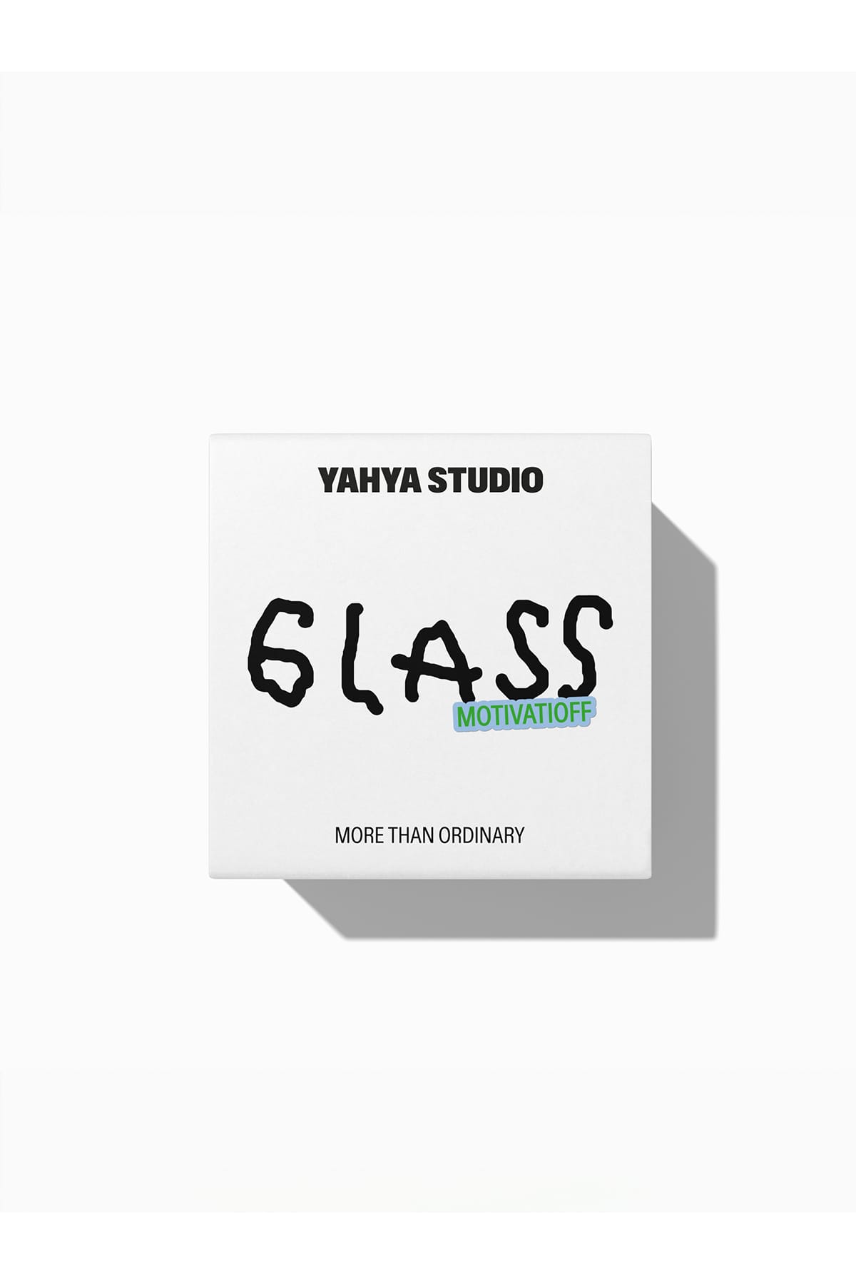 Glas Motivatioff Glas YAHYA STUDIO
