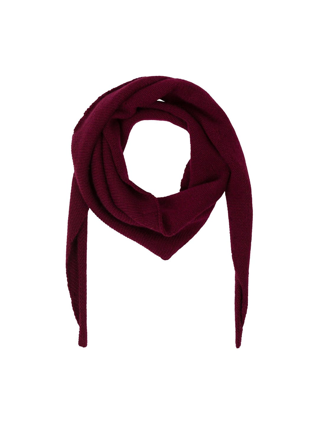 Halstuch Misty Knit Scarf Wine Halstuch Neo Noir