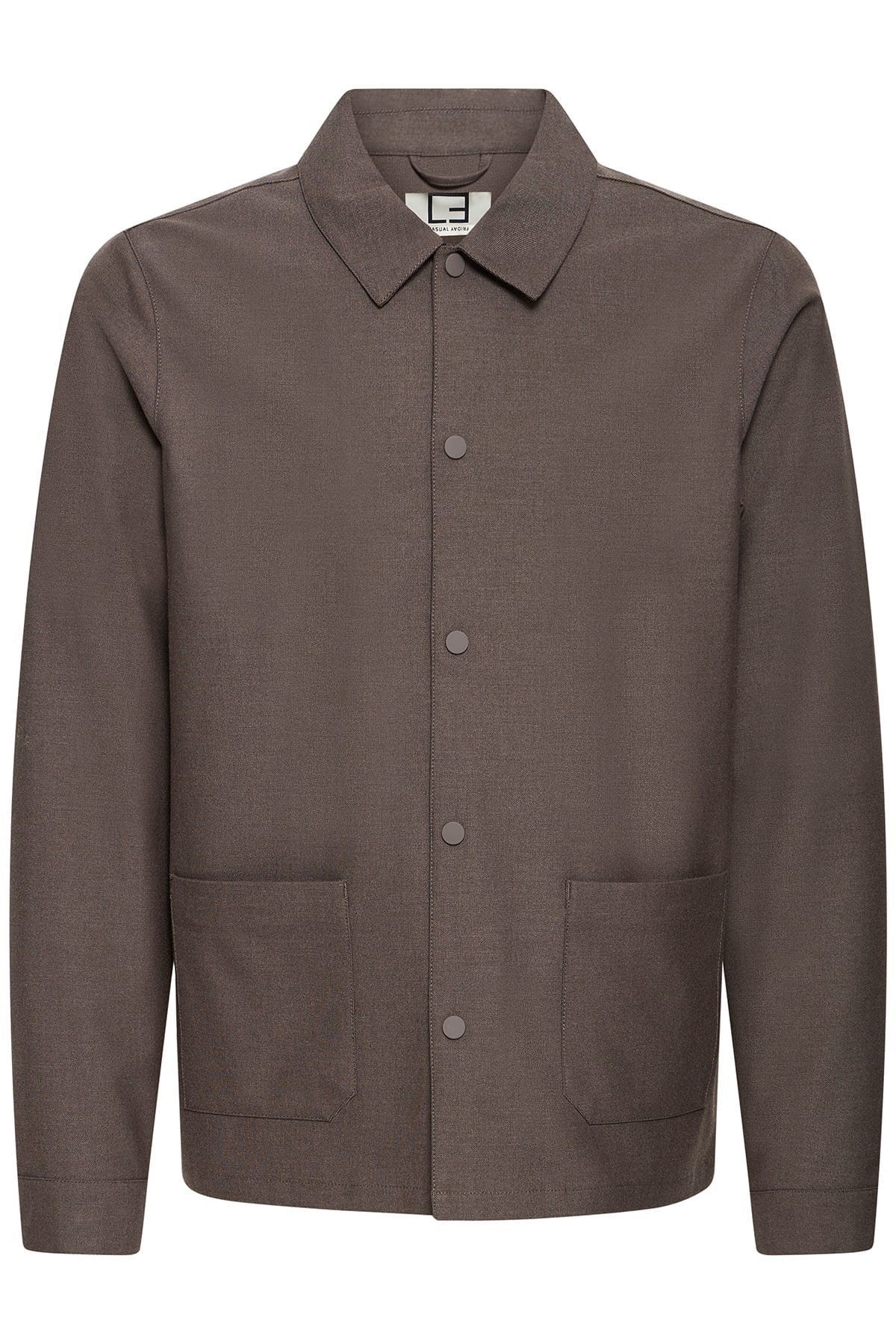 Hemd CFARTO 0222 stretch shacket ELEGANCE MELANGE Hemd Casual Friday