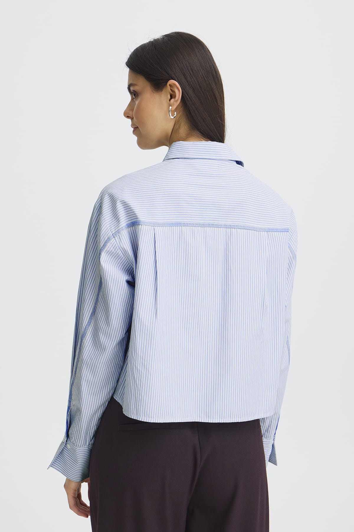 Hemd FRYARA SH 1 BLUE BLIZZARD STRIPE Hemd Fransa