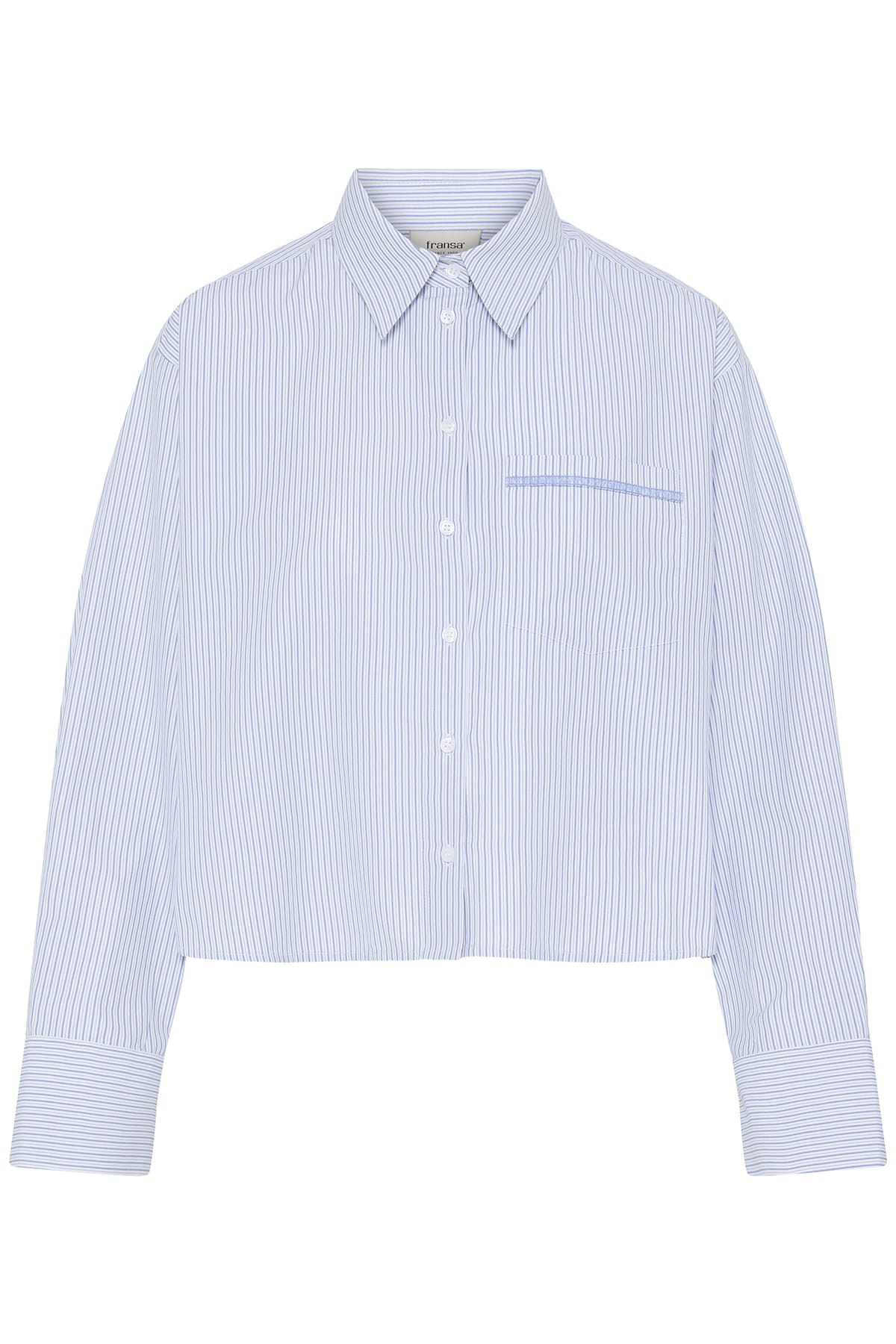 Hemd FRYARA SH 1 BLUE BLIZZARD STRIPE Hemd Fransa