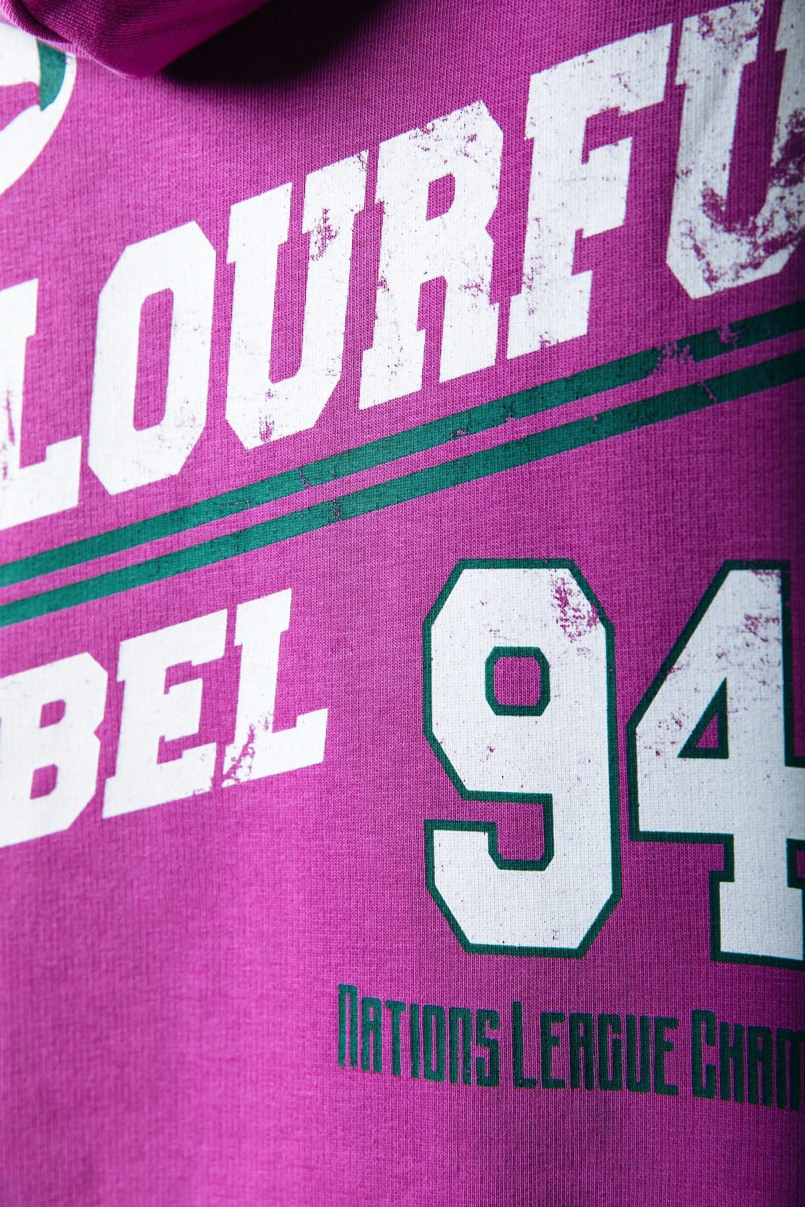 Hoodie Rugby Clean Pink Hoodie Colourful Rebel
