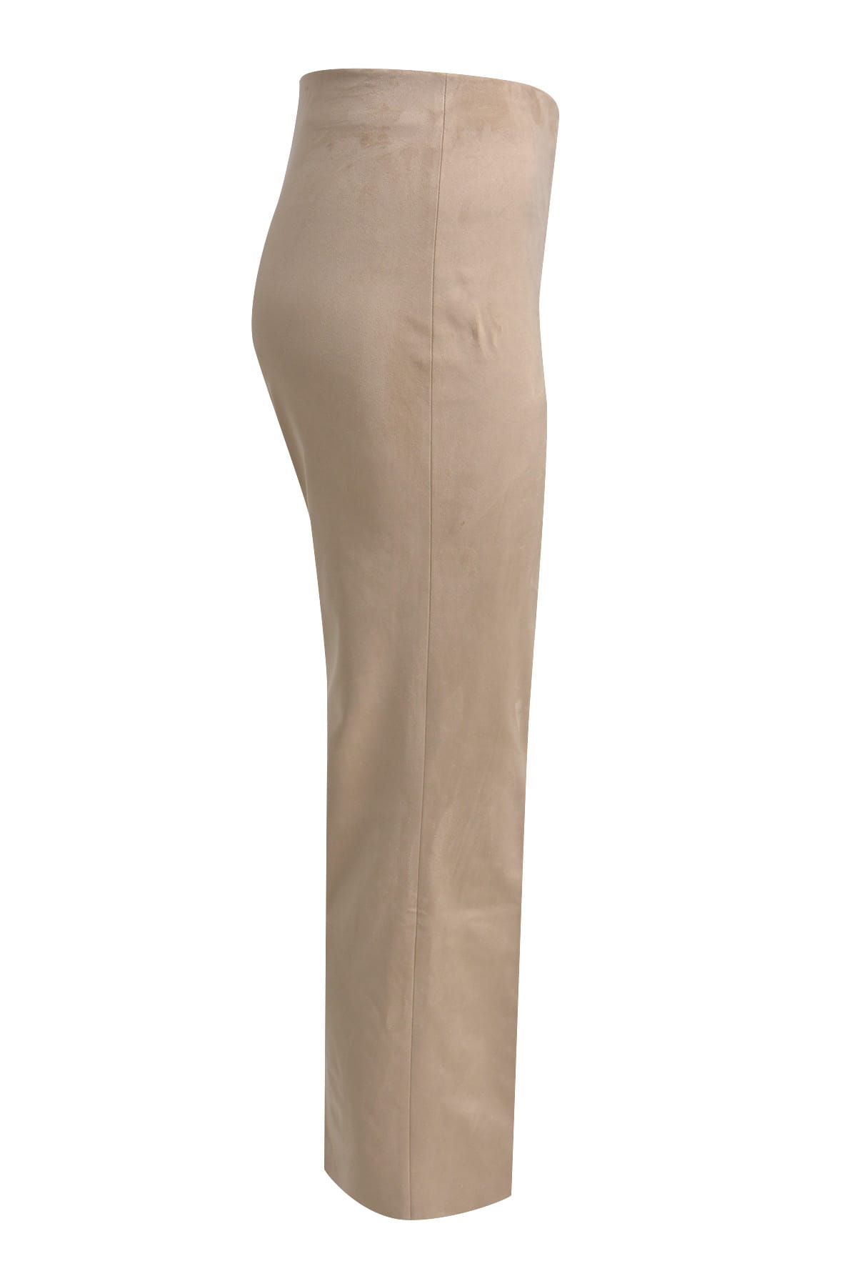 Hose aus Wildlederimitat mit elastischem Bund cream Hose Milano