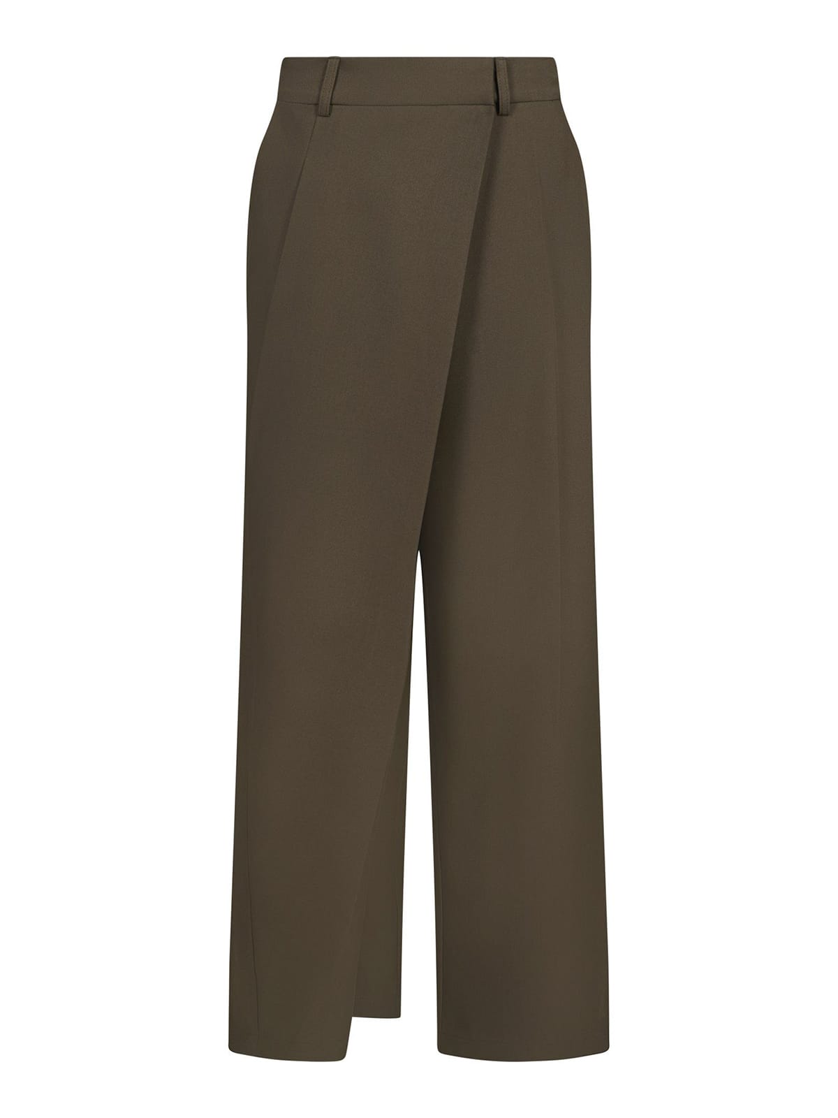 Hose Calina Structure Wrap Pants Dusty Brown Hose Neo Noir