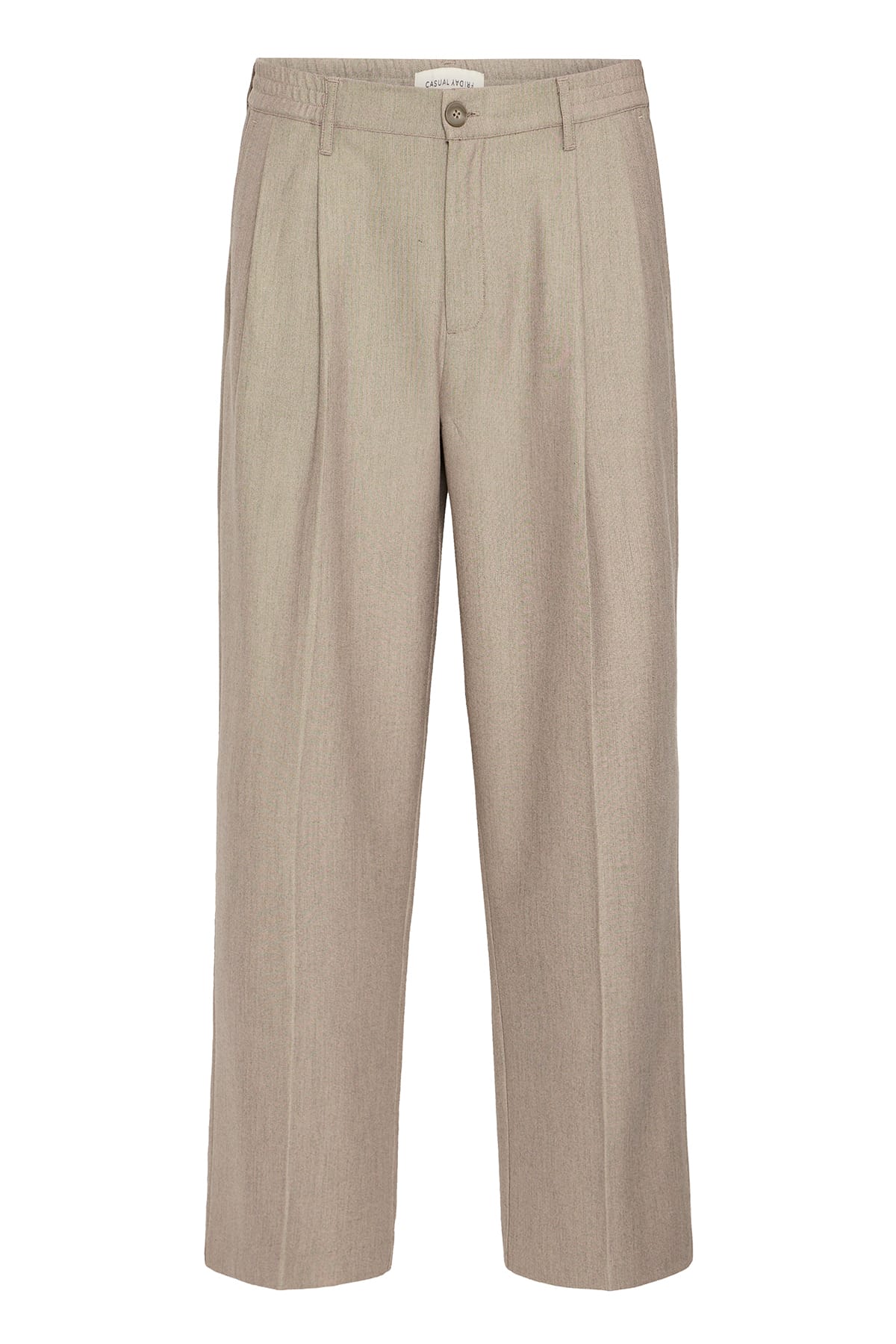 Hose CFGRANT 0222 wide stretch pants Roasted Cashew Melange Hose Casual Friday