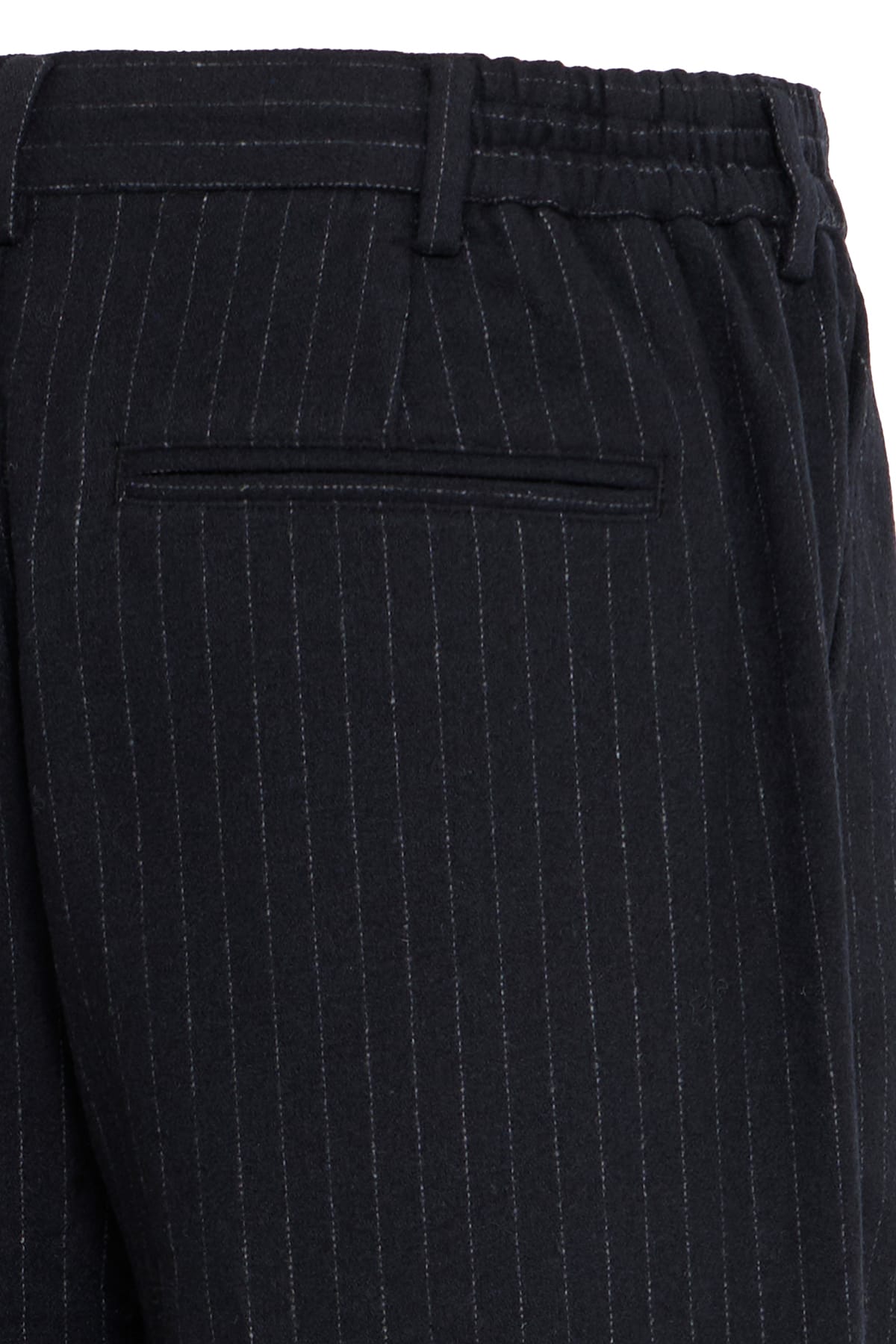 Hose CFPIERCE 0240 PINSTRIPED PANTS Dark Navy Hose Casual Friday