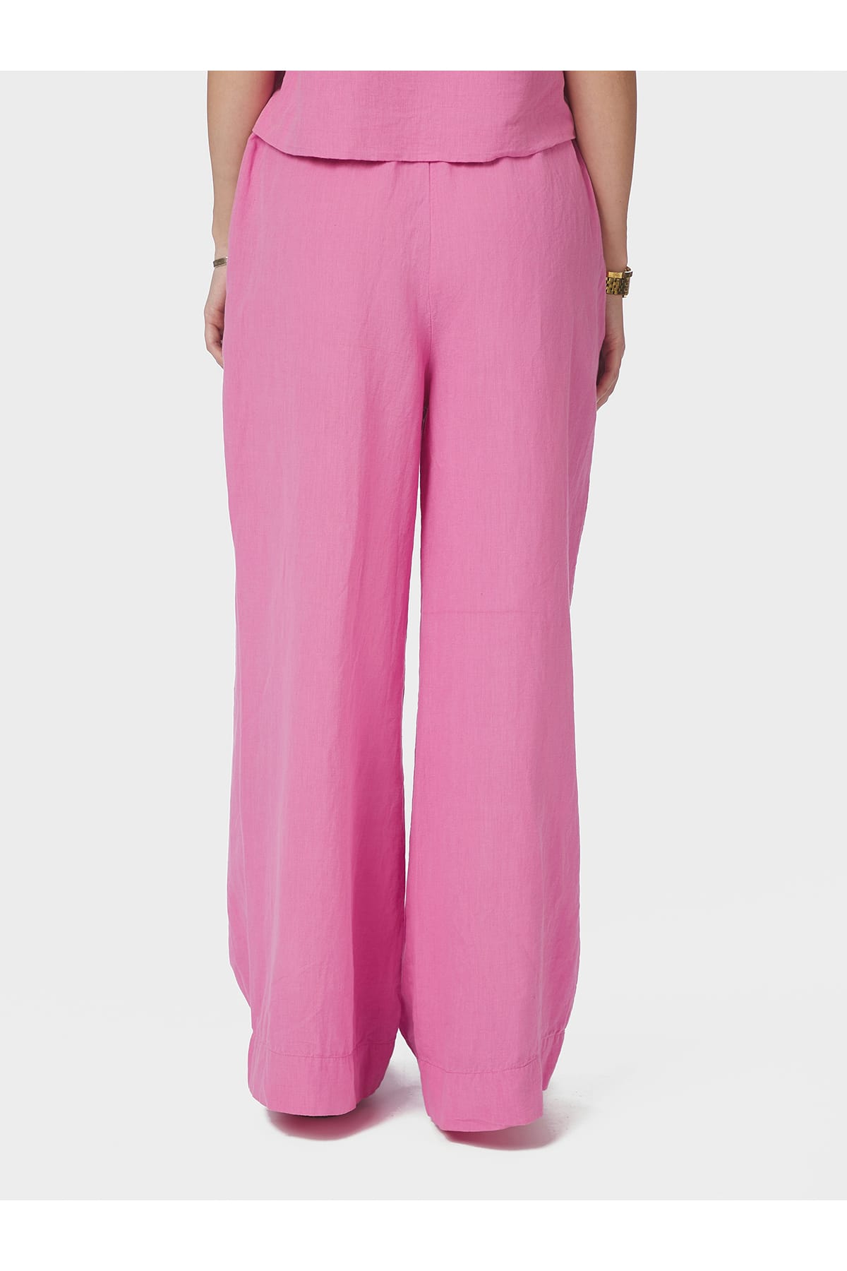 Hose Heifa Linen Pants Pink Hose Neo Noir