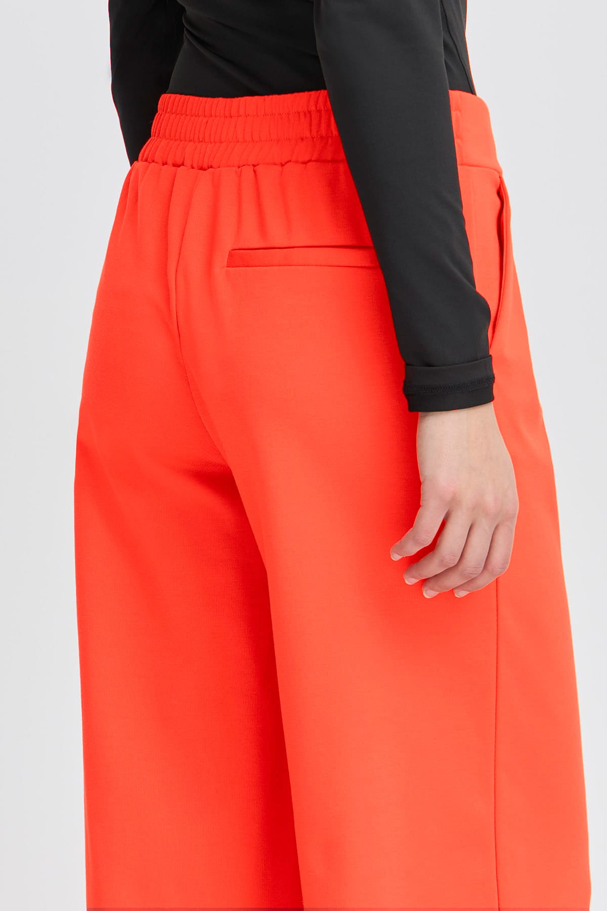 Hose IHKATE SUS LONG WIDE PA2 Poppy Red Hose ICHI