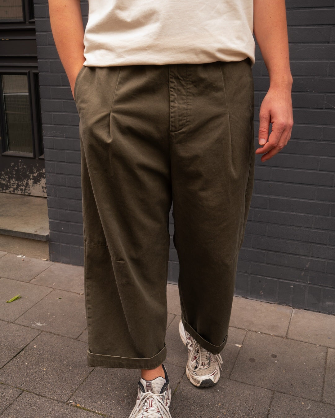 Hose James Army Hose White Sand