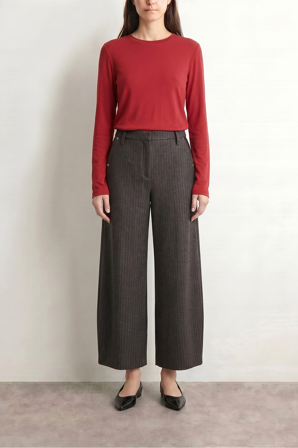 Hose MILTON black grey stripes Jeans DAYDREAM