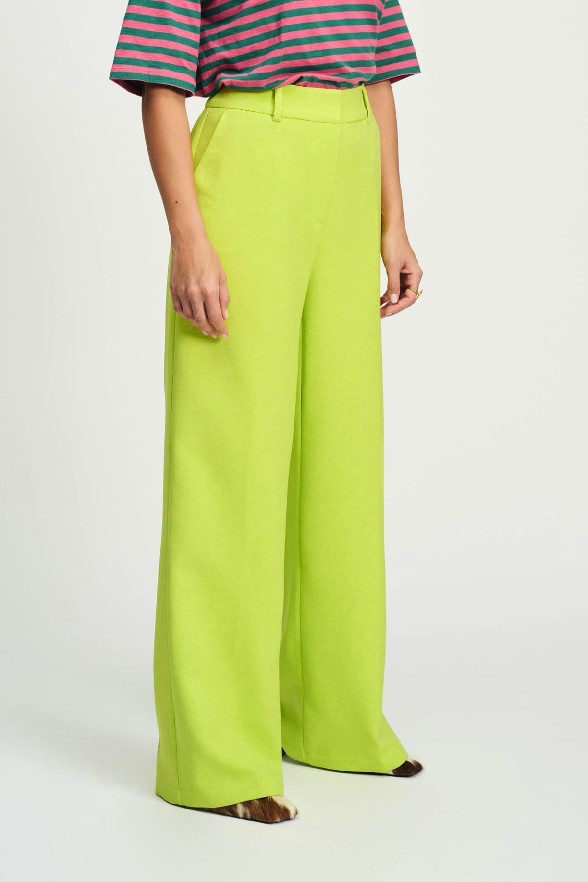 Hose - Summer Lime Green Hose POM Amsterdam