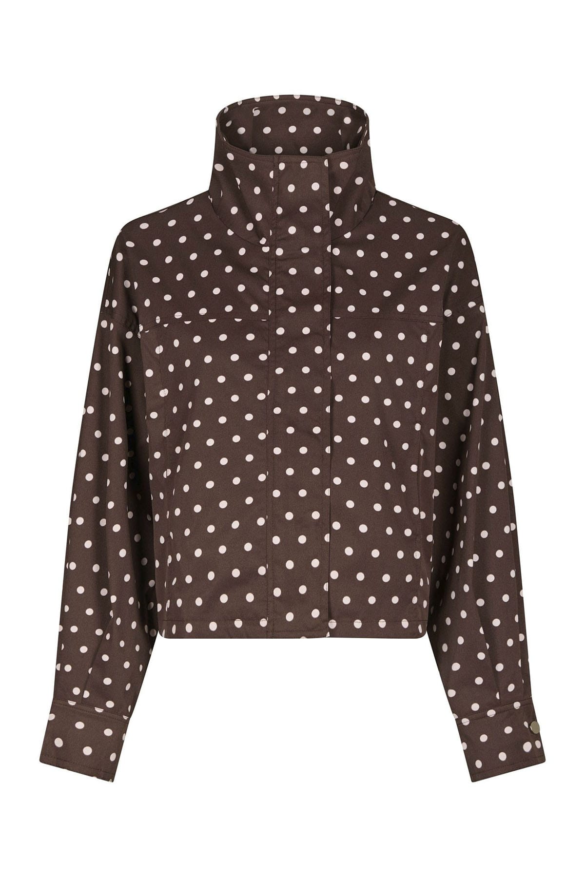 Jacke Callisa Dot Brown Jacke Neo Noir