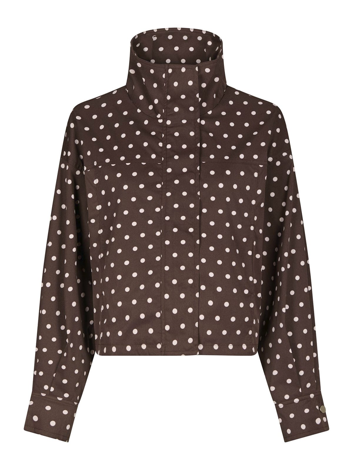 Jacke Callisa Dot Brown Jacke Neo Noir