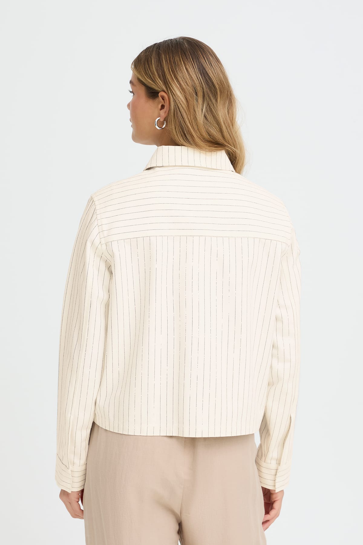 Jacke FRINEZ JA 1 CHOCOLATE STRIPE Jacke Fransa