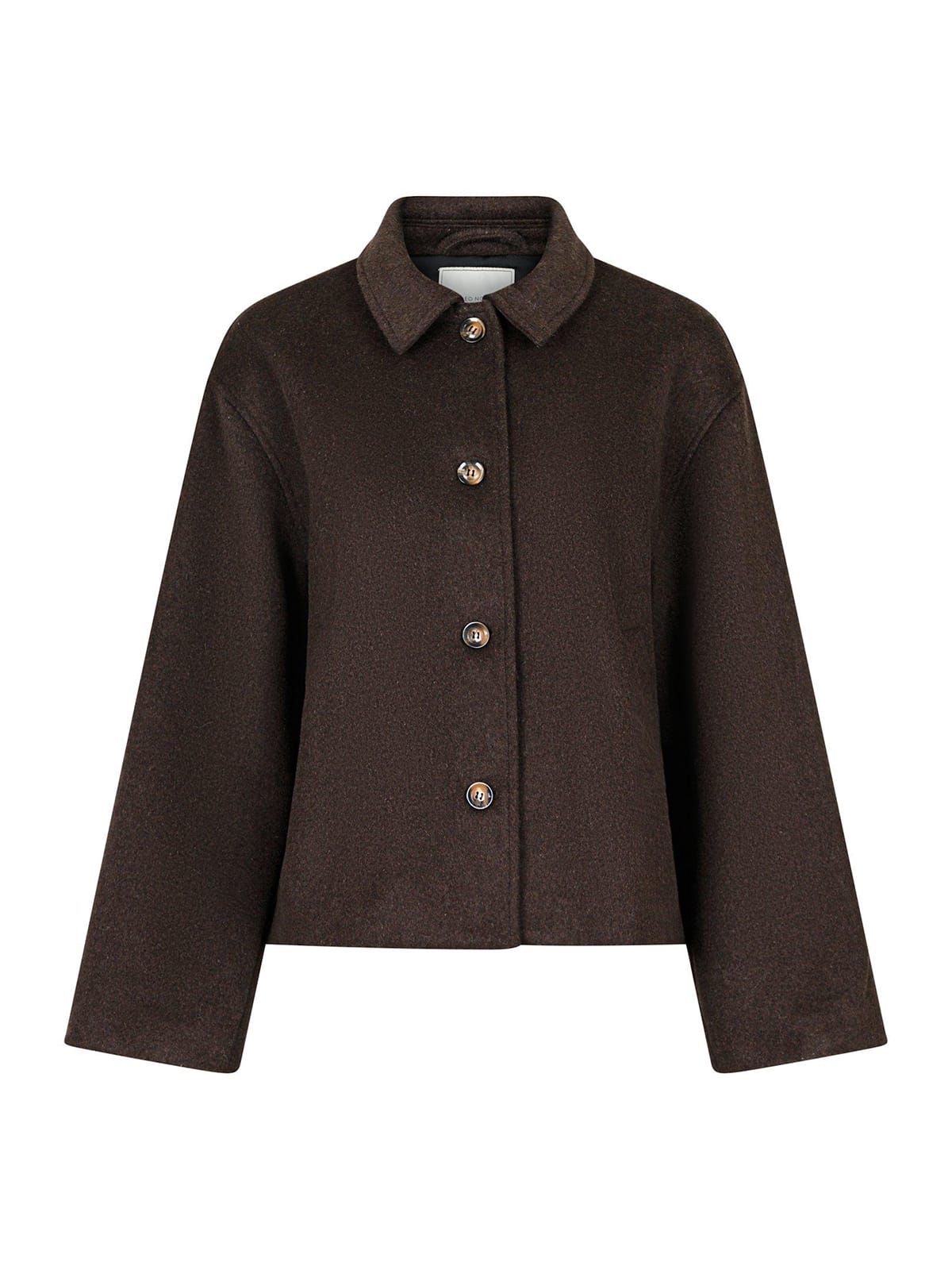 Jacke Hamra Wool Chocolate Brown Jacke Neo Noir