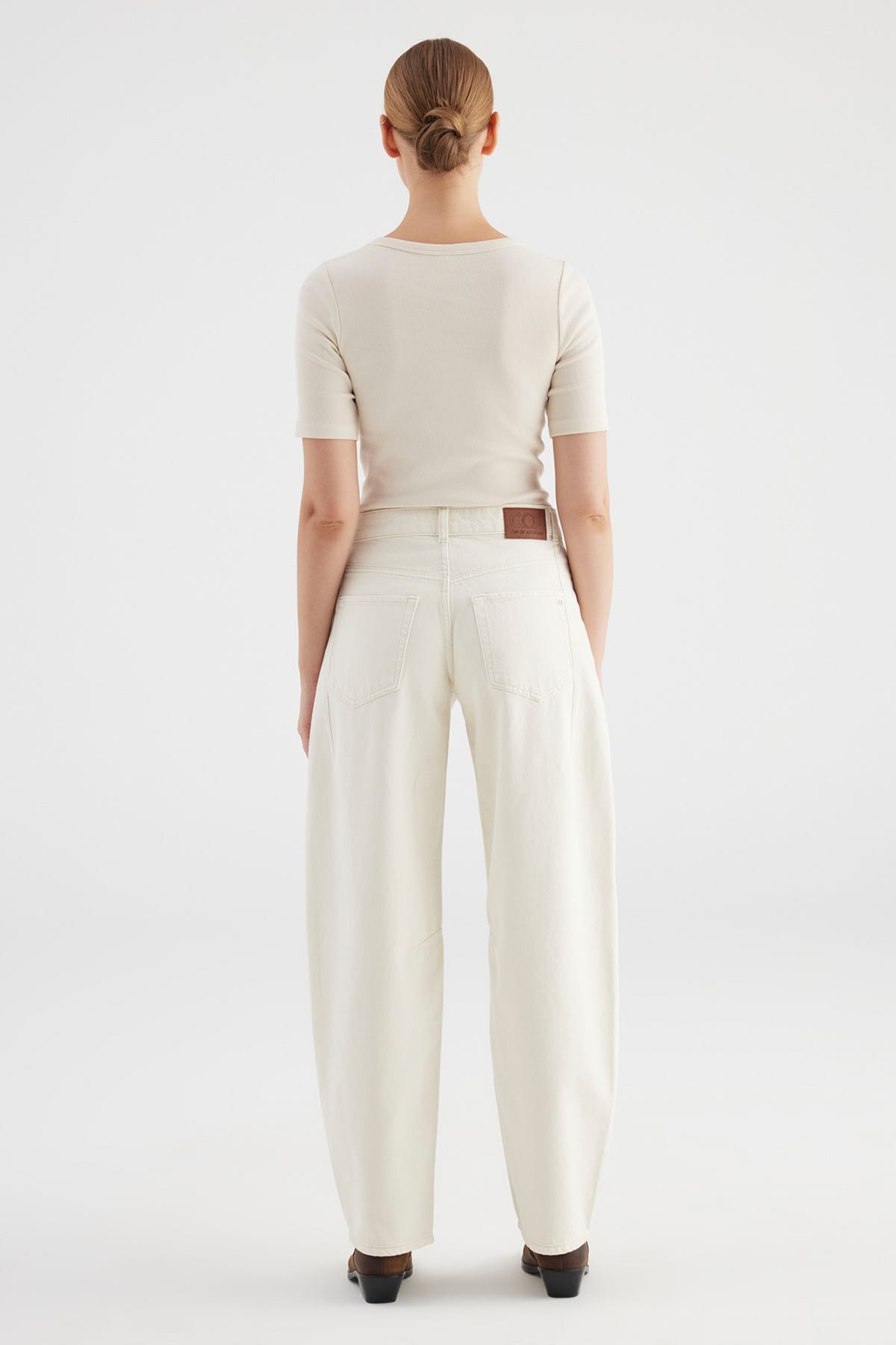 Jeans Clara Ecru Jeans C.O.J - Cup of Joe Denim