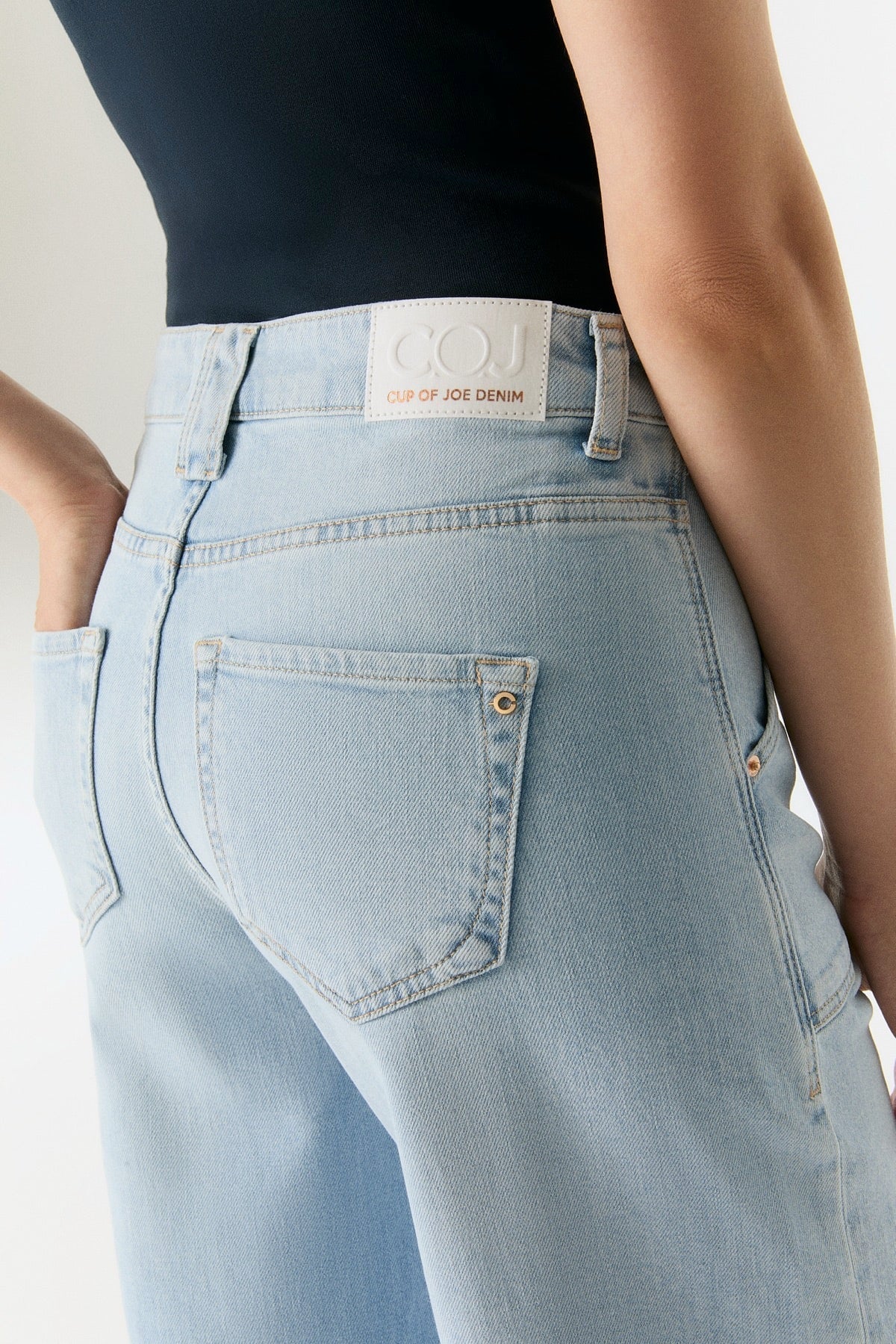 Jeans Lulu Aqua Blue Jeans C.O.J - Cup of Joe Denim