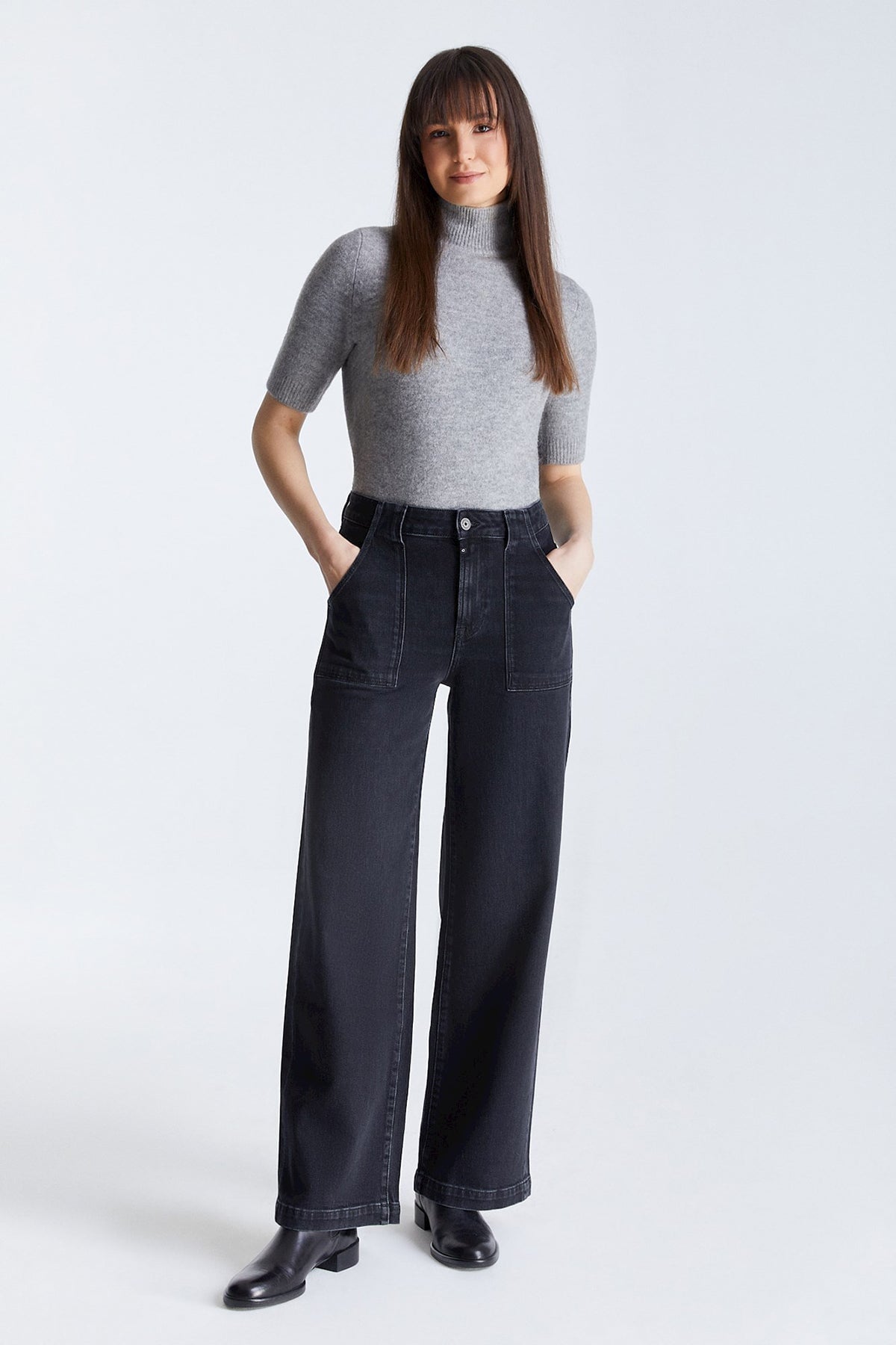 Jeans Lulu Black Vintage Jeans C.O.J - Cup of Joe Denim