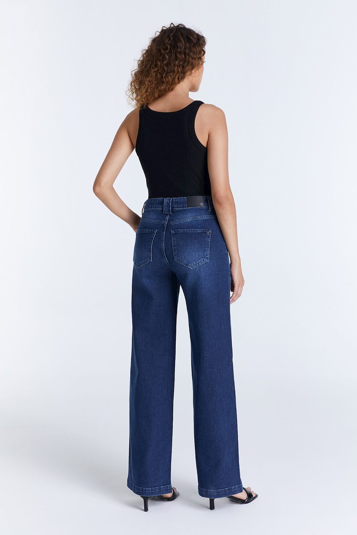 Jeans Lulu Dark Blue Jeans C.O.J - Cup of Joe Denim