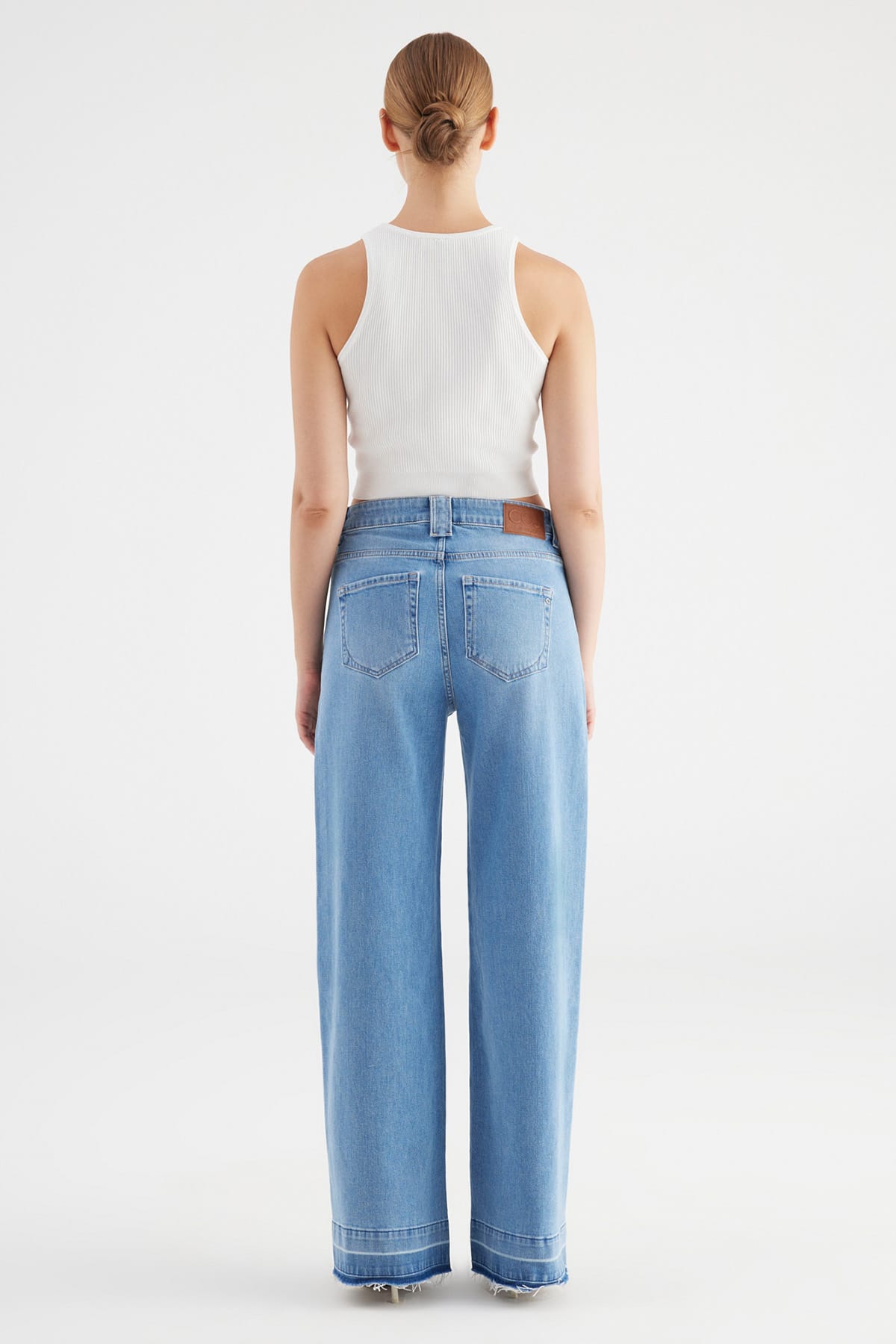 Jeans Lulu Fancy Bottom Jeans C.O.J - Cup of Joe Denim