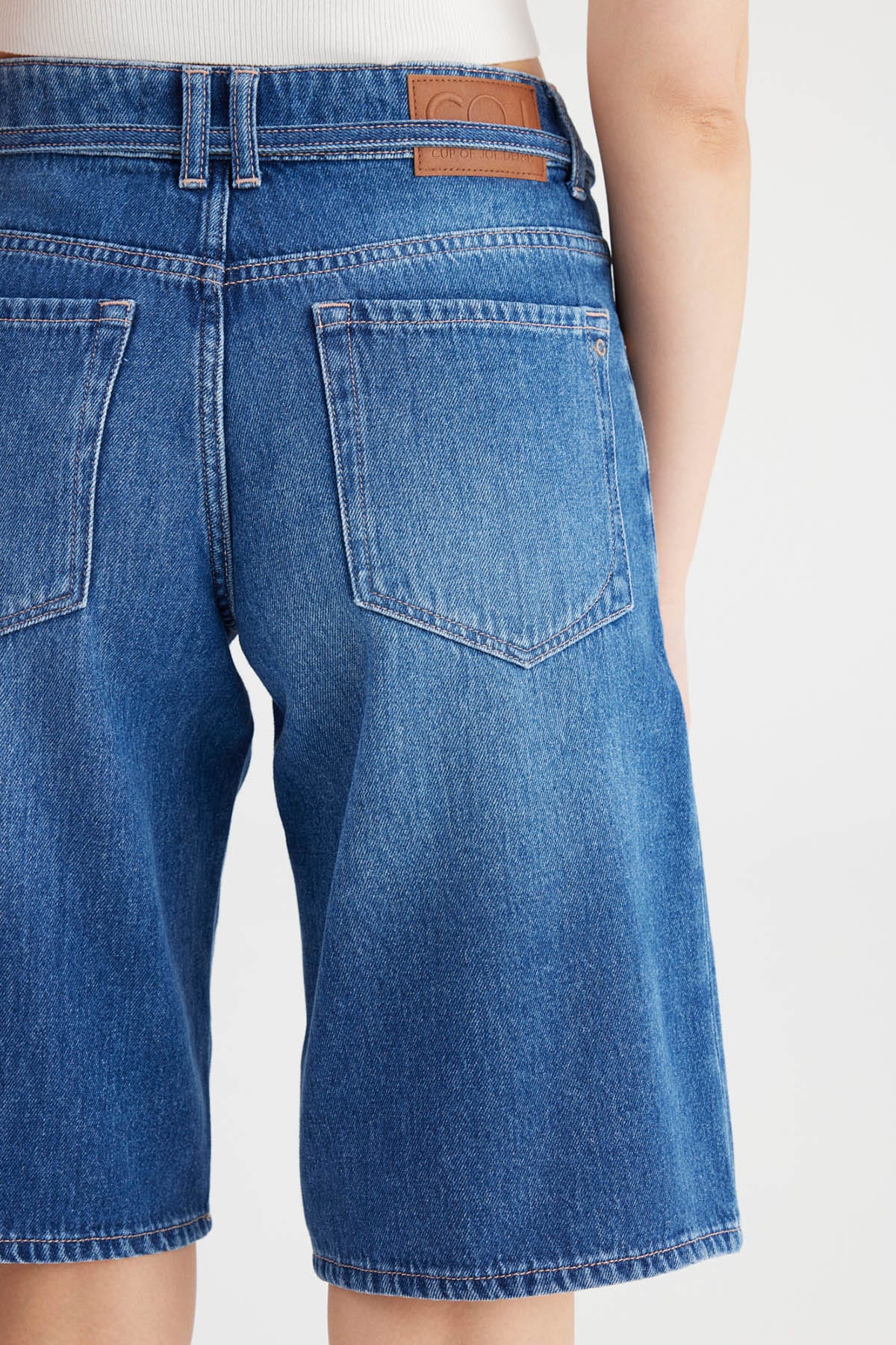 Jeansshorts Harper Medium Blue Jeansshorts C.O.J - Cup of Joe Denim