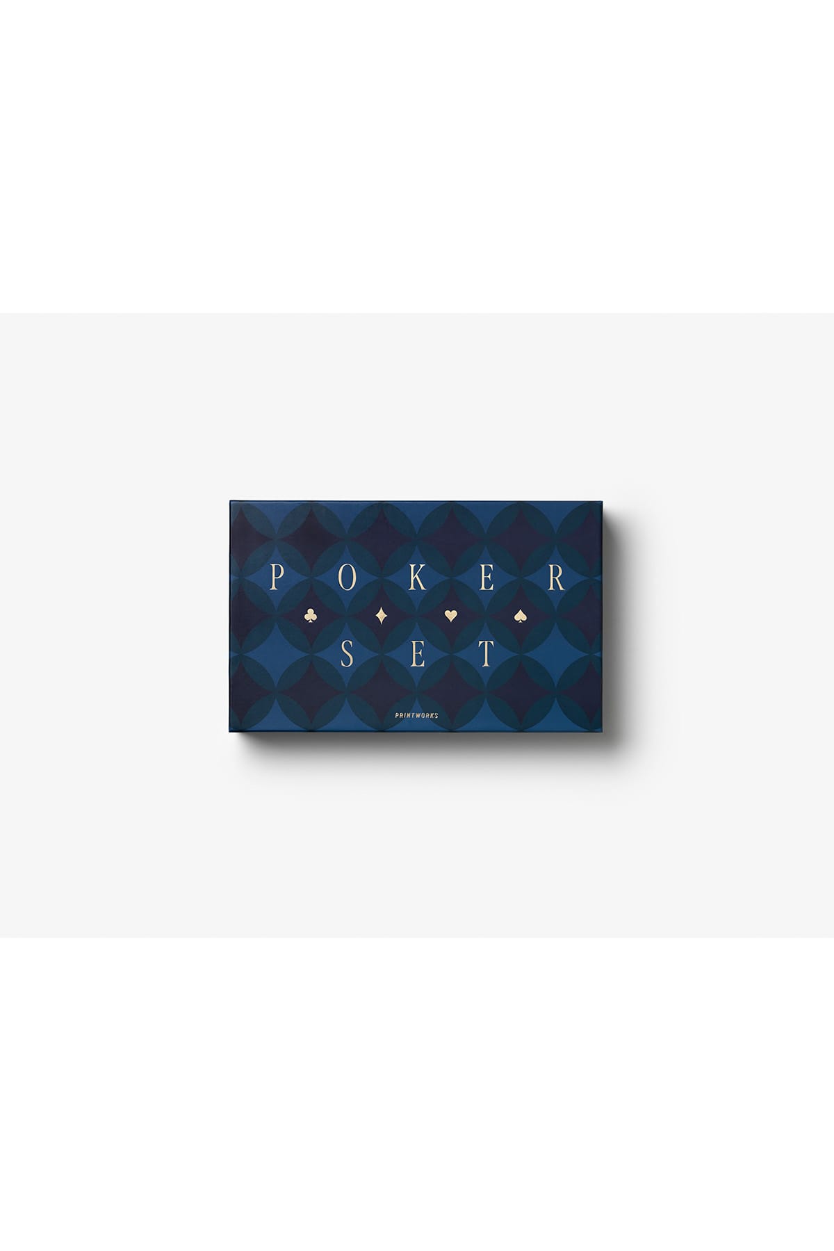 Klassisches Kartenspiel Art of Poker, Diamonds Dark Blue Klassisches Kartenspiel Printworks