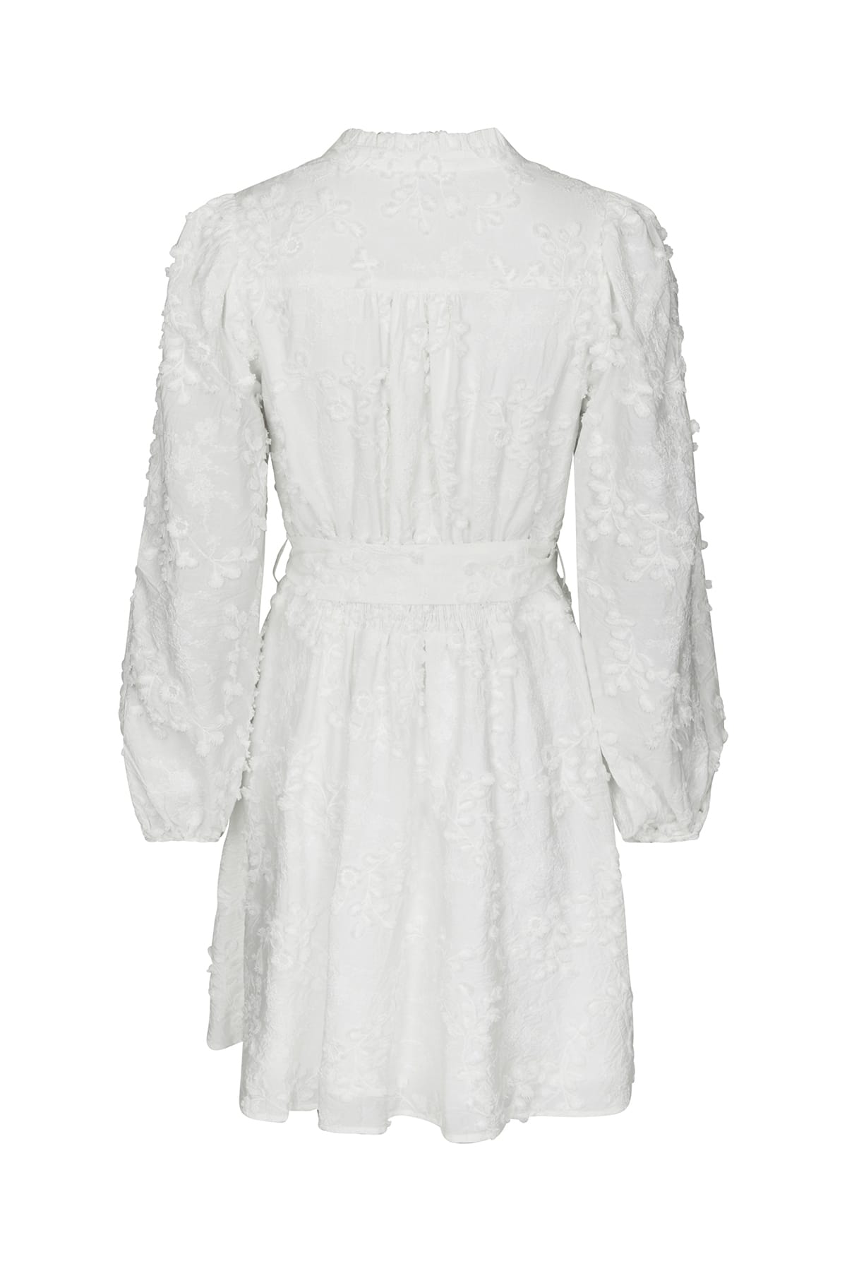Kleid Monnie Embroidery White Kleid Neo Noir