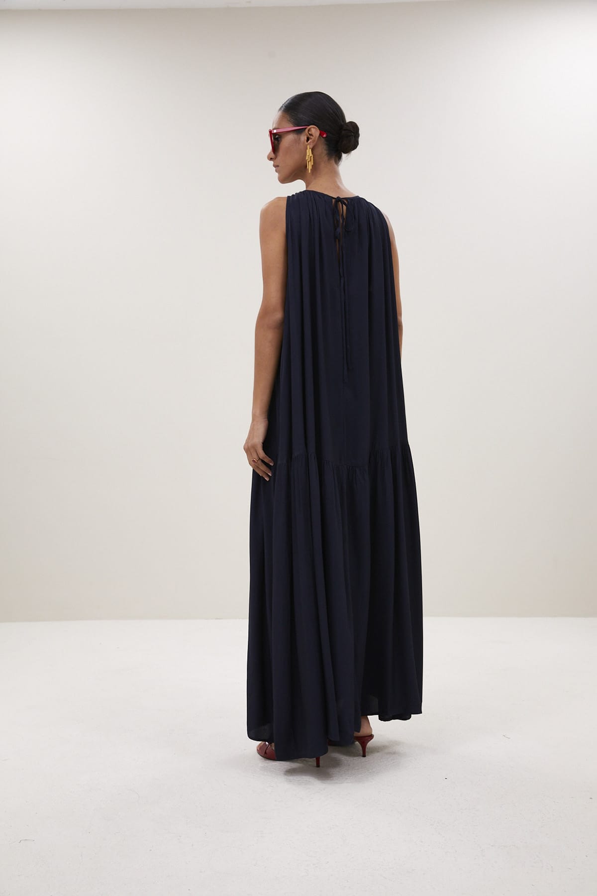Kleid peggy twill captain blue Kleid By Bar