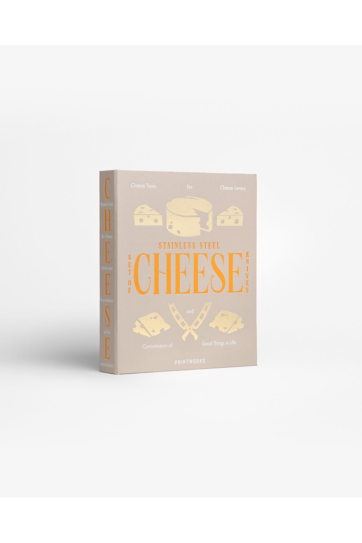 Küchenutensilien The Essentials - Cheese Tools Beige/Yellow Küchenutensilien Printworks