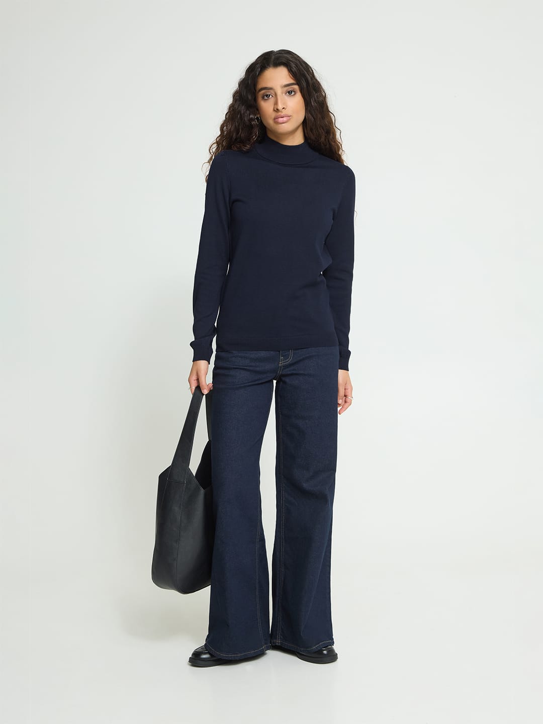 Longsleeve IHLULS TURTLENECK LS Total Eclipse Longsleeve ICHI