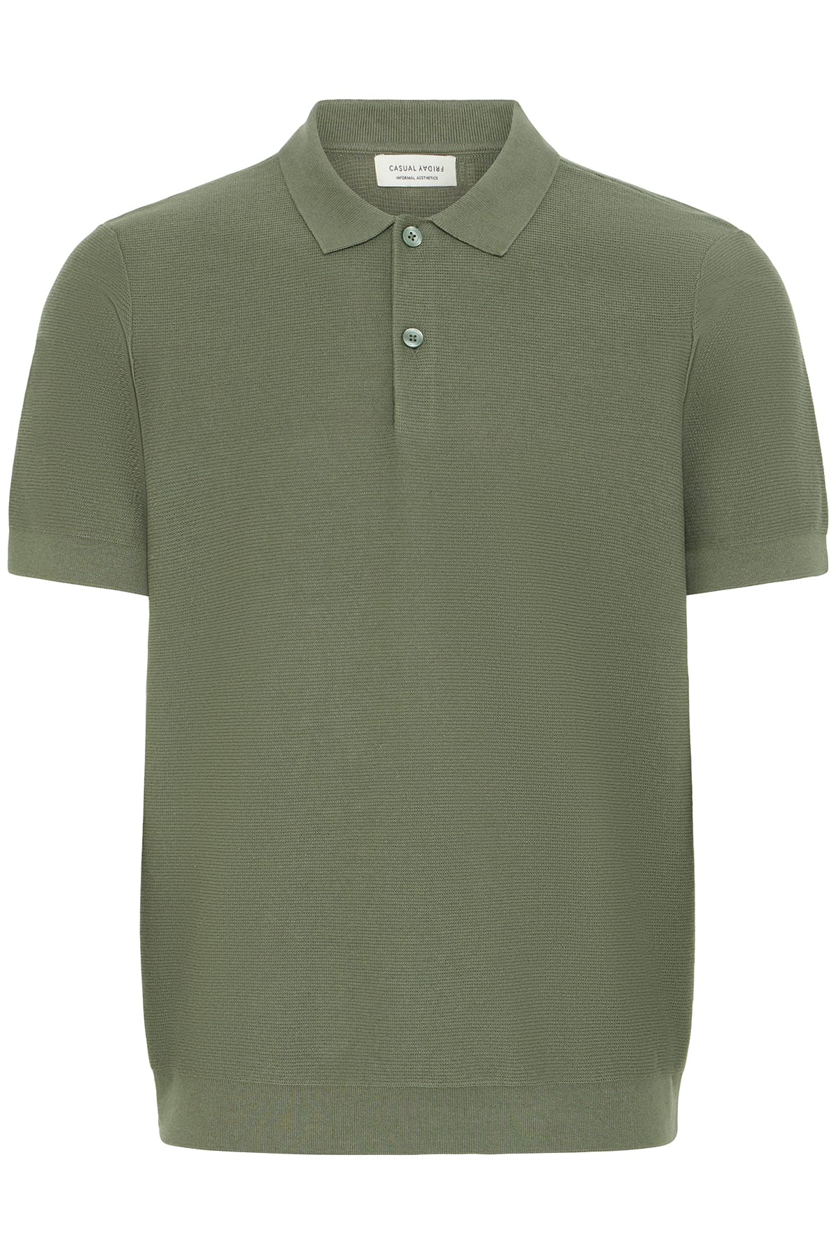 Polo T-Shirt CFEDWARD RELAXED POLO KNIT Beetle Polo T-Shirt Casual Friday