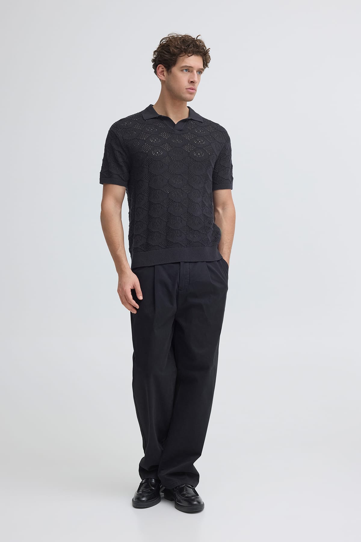 Pullover CFANGVIG KNIT Dark Navy Pullover Casual Friday