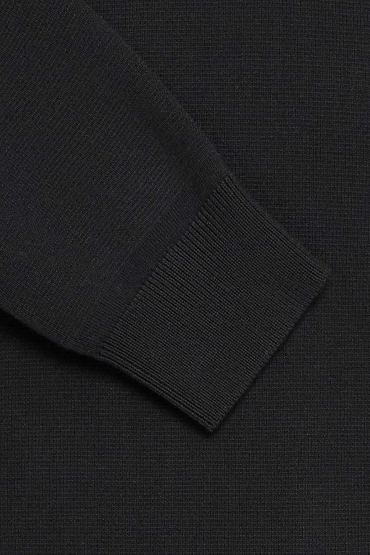 Pullover CFDAHL 0231 MILANO POLO KNIT Black Beauty Pullover Casual Friday