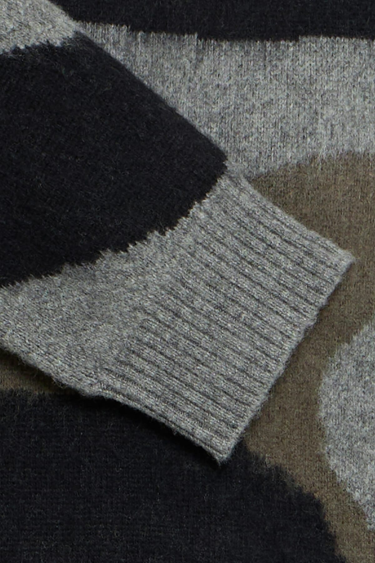 Pullover CFESKO CREW NECK KNIT Castlerock Melange Pullover Casual Friday