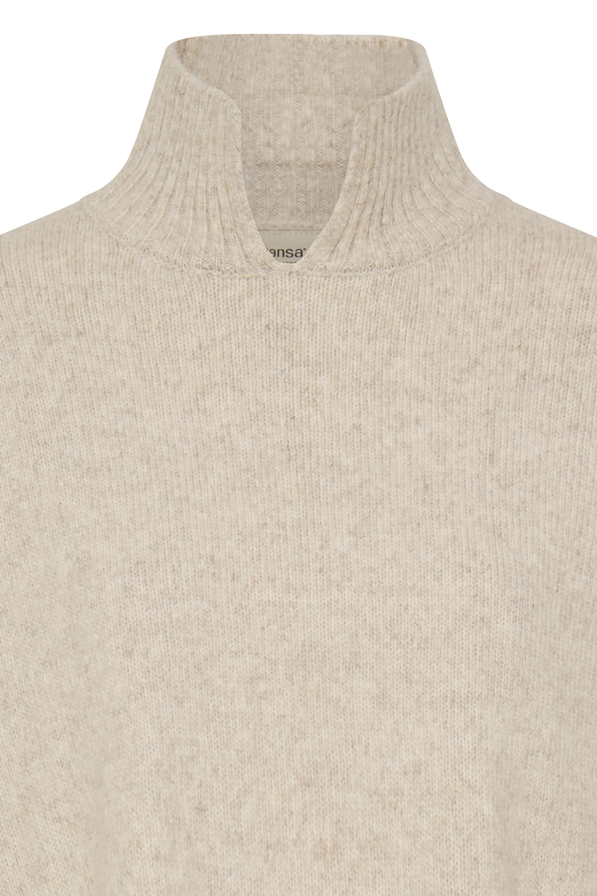 Pullover FRGIGI PU 3 Oatmeal Melange Pullover Fransa