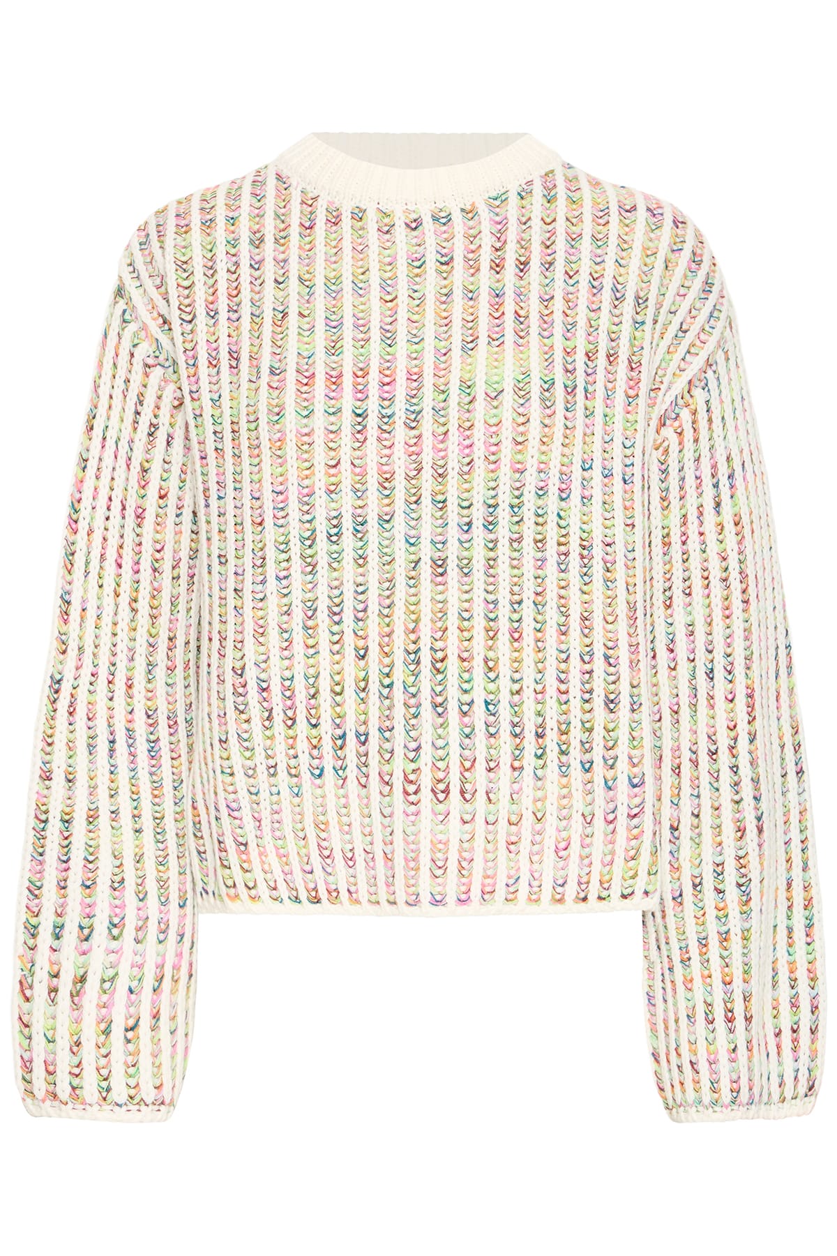 Pullover IHANILA LS CLOUD DANCER W MULTICOLOR Pullover ICHI