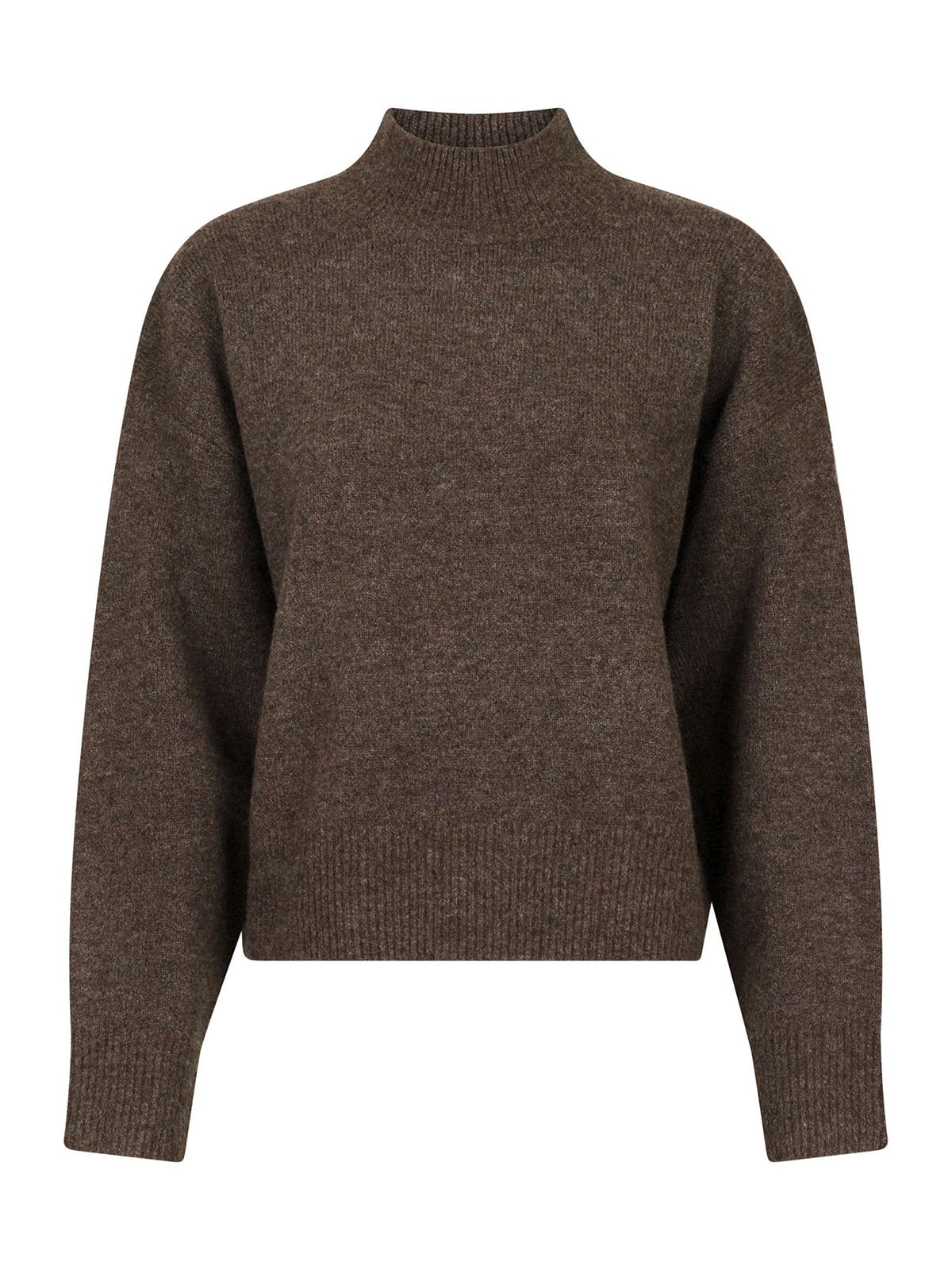 Pullover Paulina Knit Brown Melange Pullover Neo Noir
