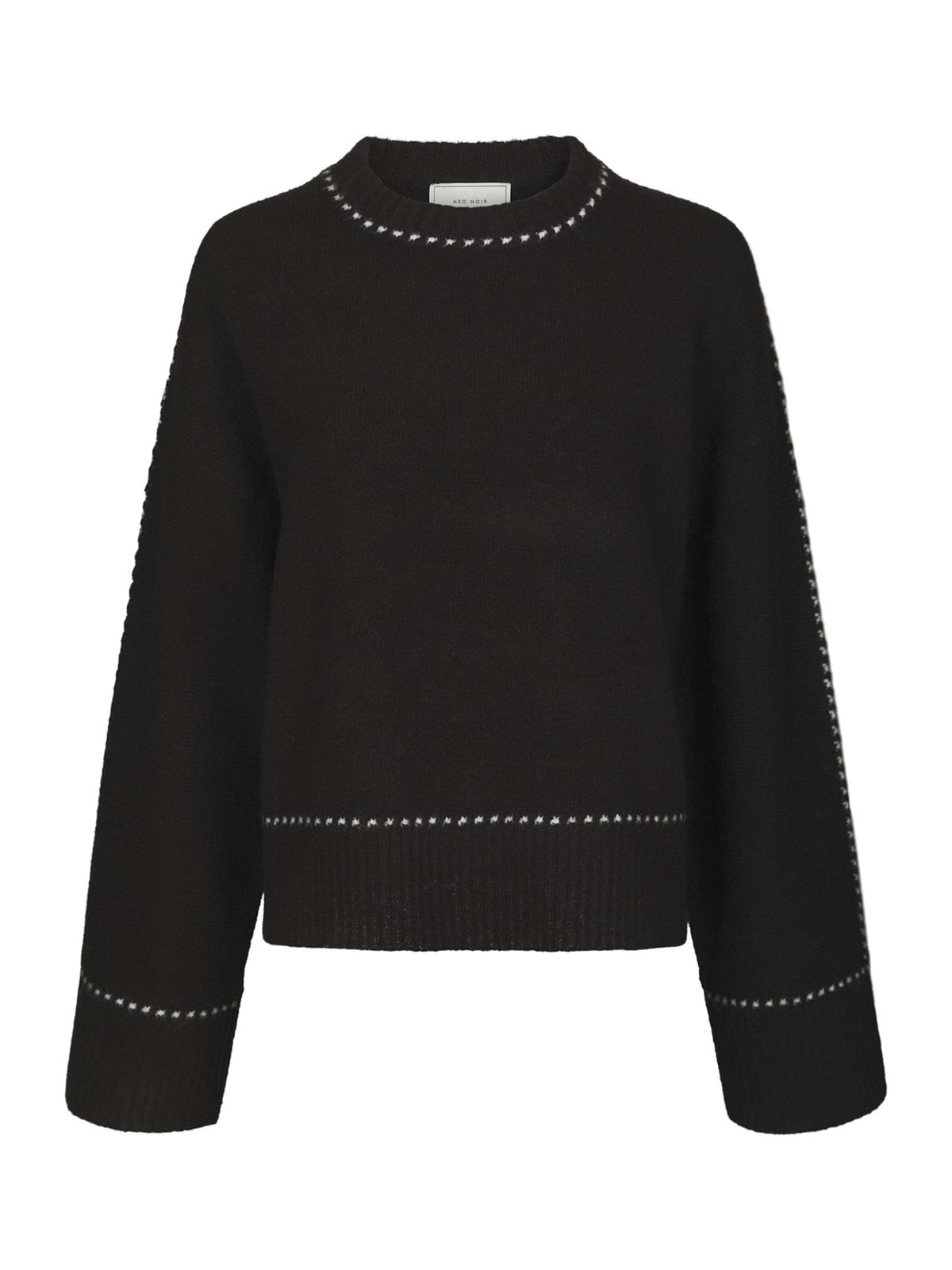 Pullover Roeme Knit Stitch Dark brown Pullover Neo Noir